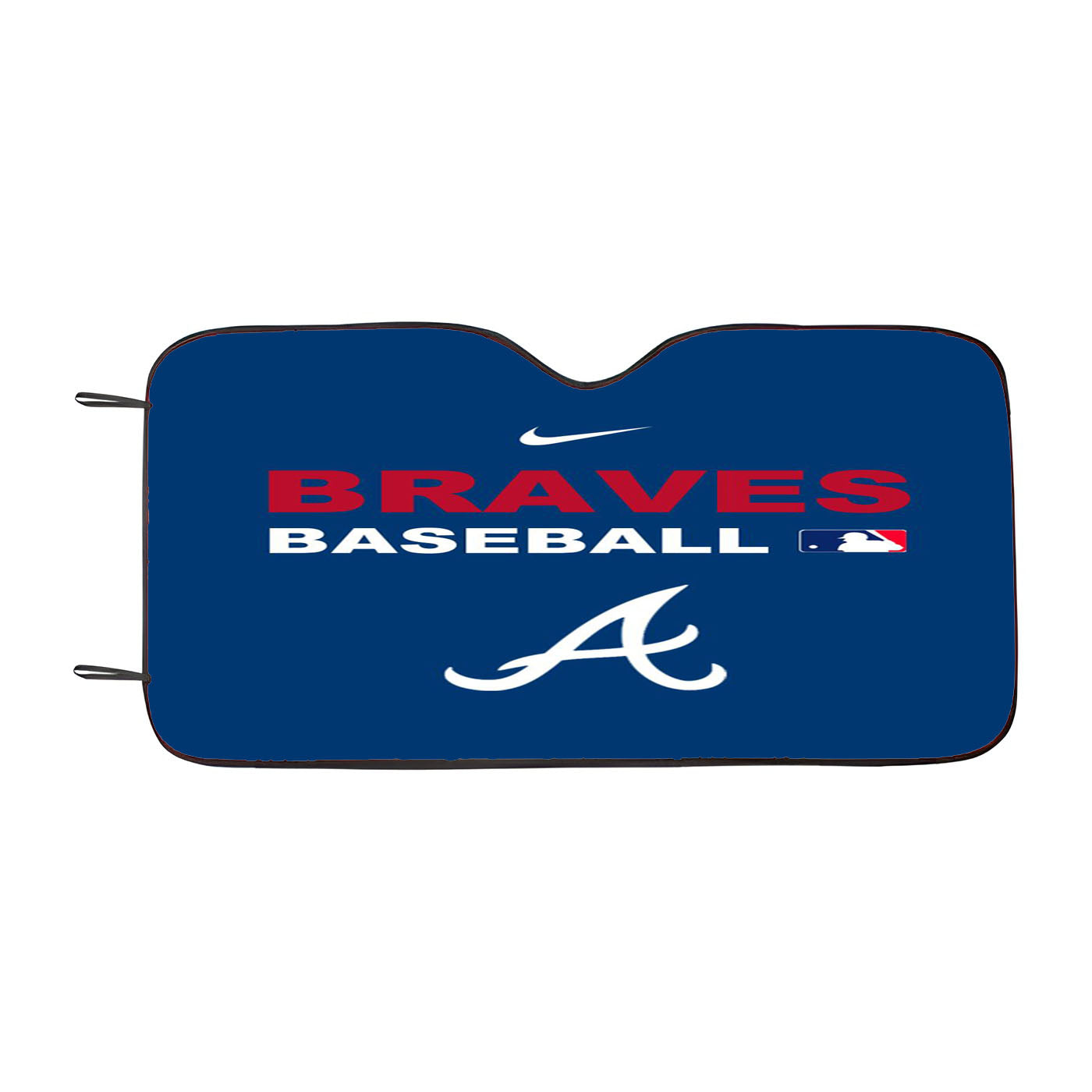 Atlanta Braves Backgrounds Car Auto Sun Shade Windshield Cover