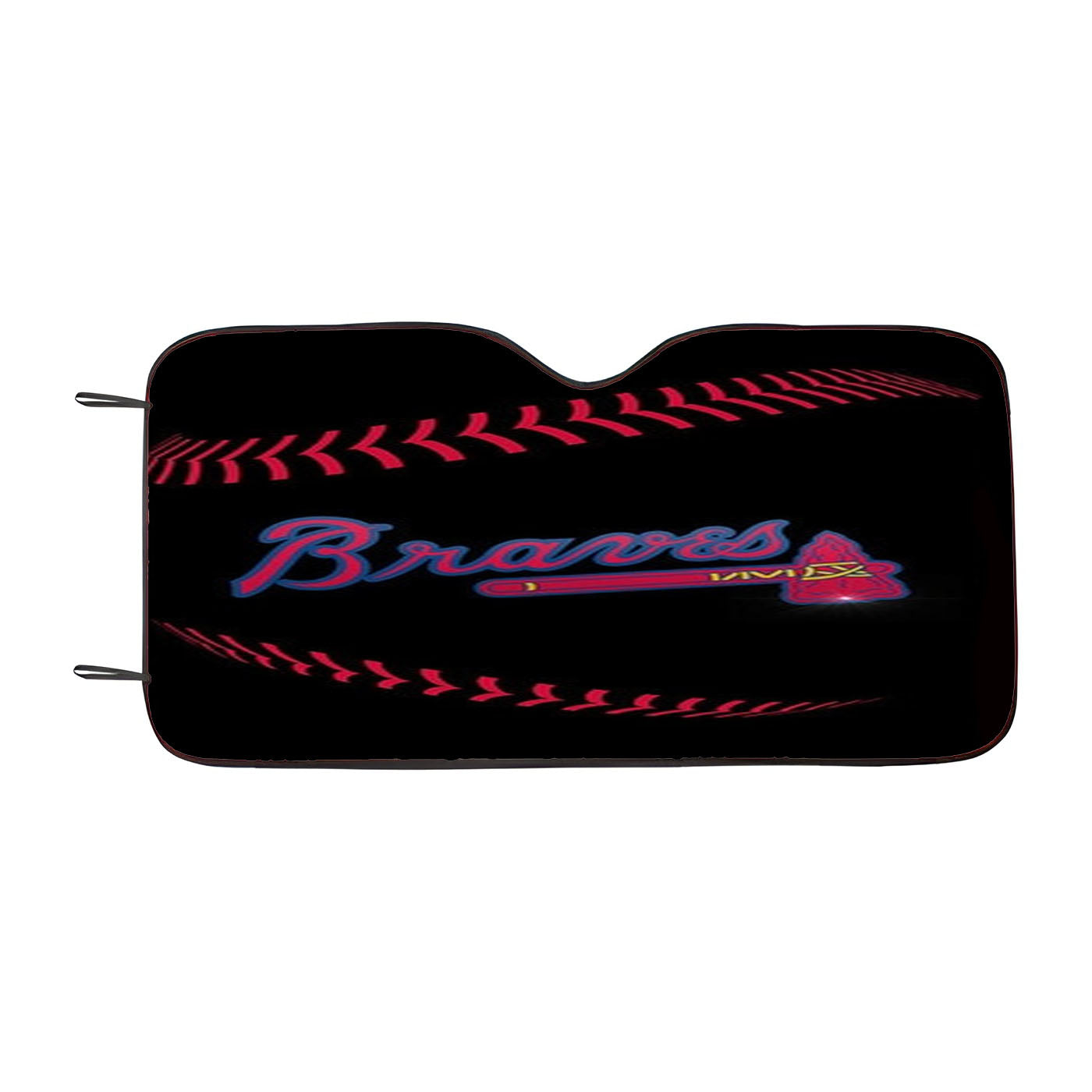 Atlanta Braves Baseball Mlb Car Auto Sun Shade Windshield Cover