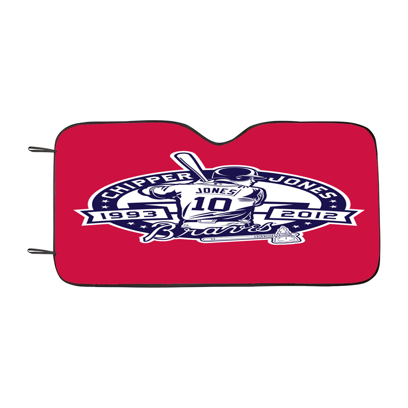 Atlanta Braves Logo Images Car Auto Sun Shade Windshield Cover