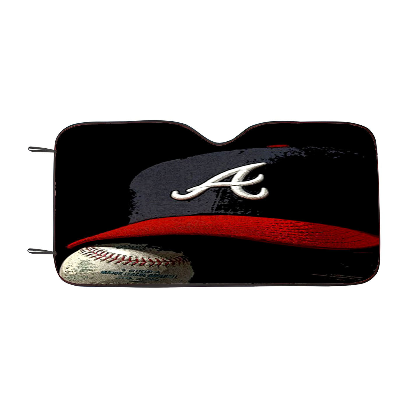 Atlanta Braves Photograp Car Auto Sun Shade Windshield Cover