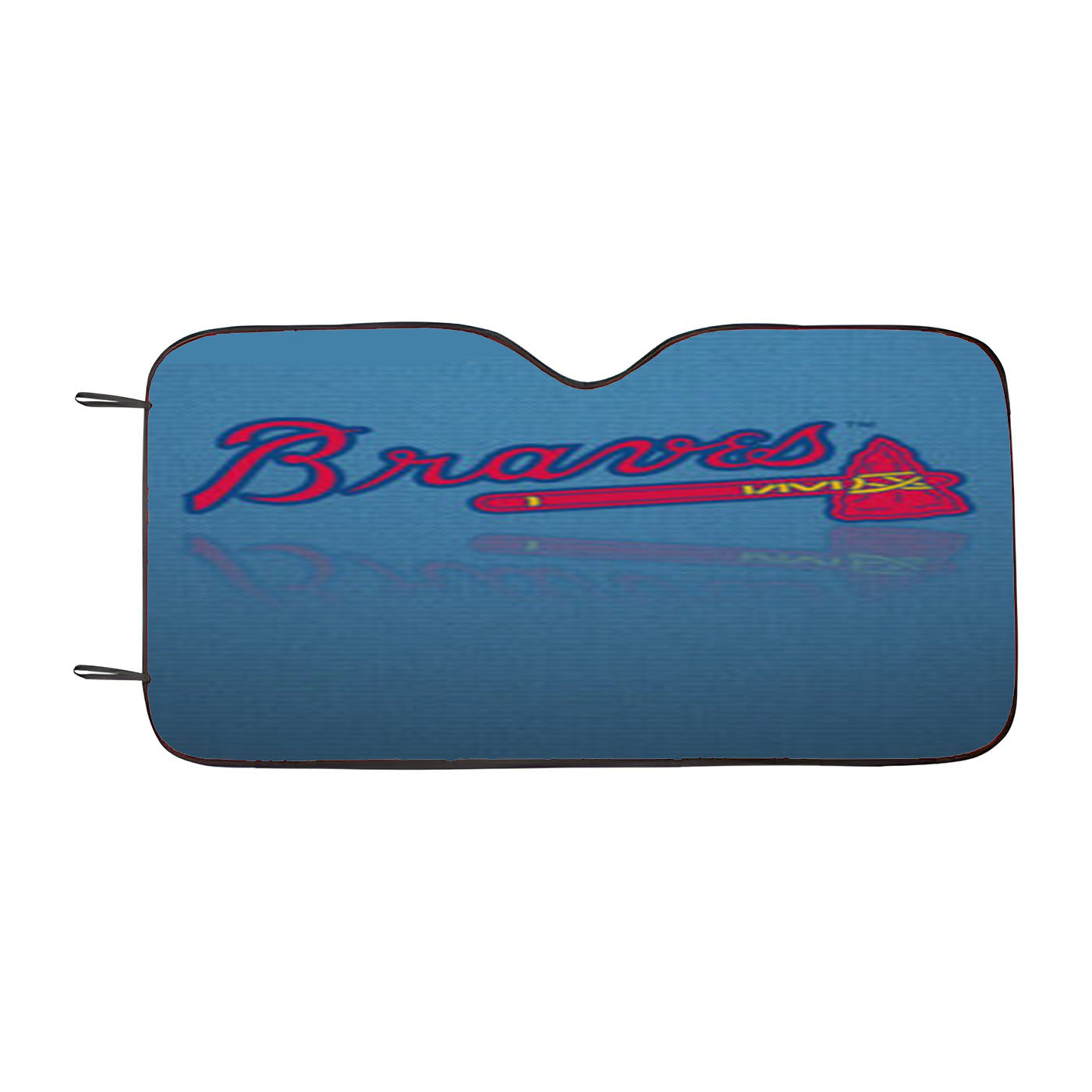 Atlanta Braves Primary Logo Car Auto Sun Shade Windshield Cover