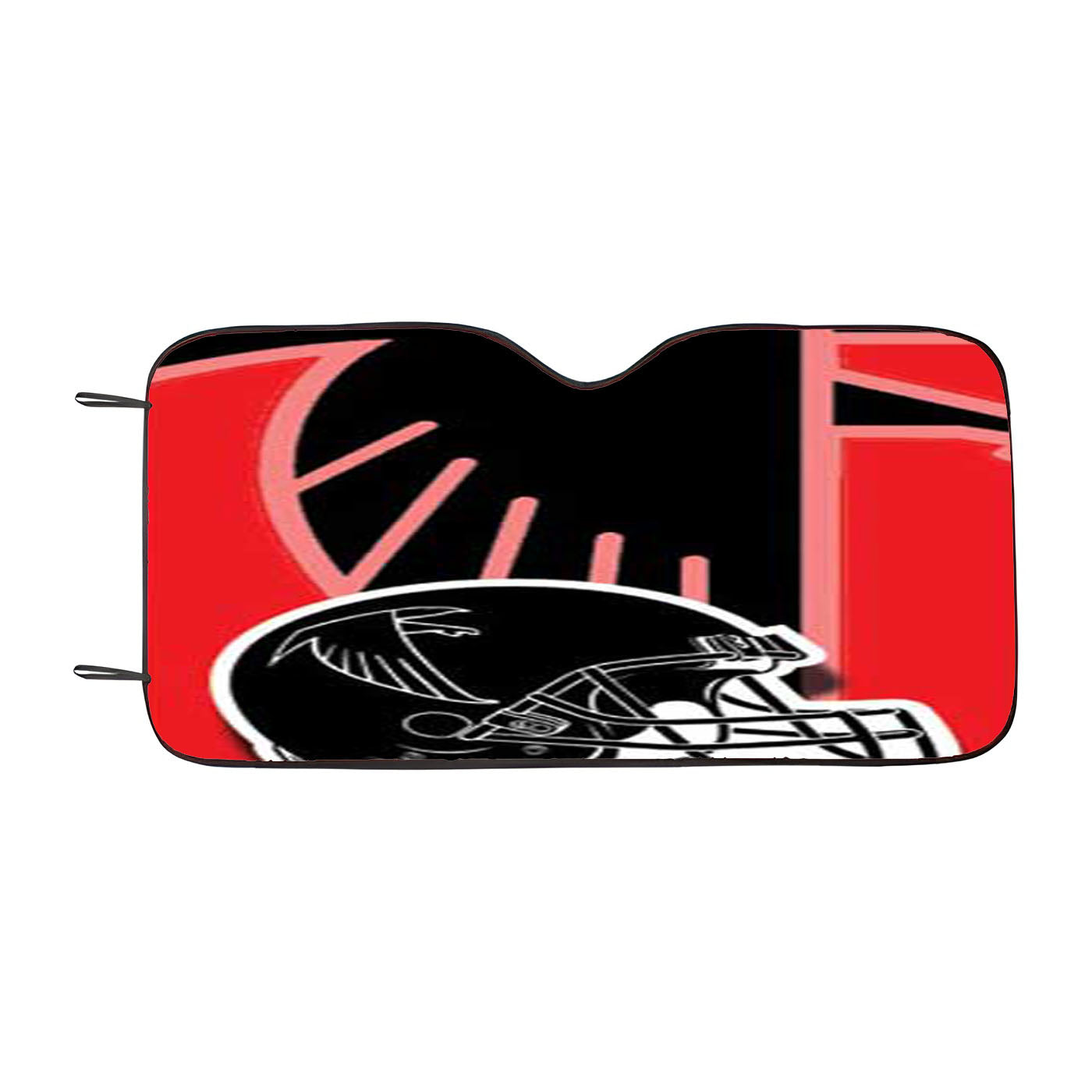 Atlanta Falcons Helmet Overlap Car Auto Sun Shade Windshield Cover