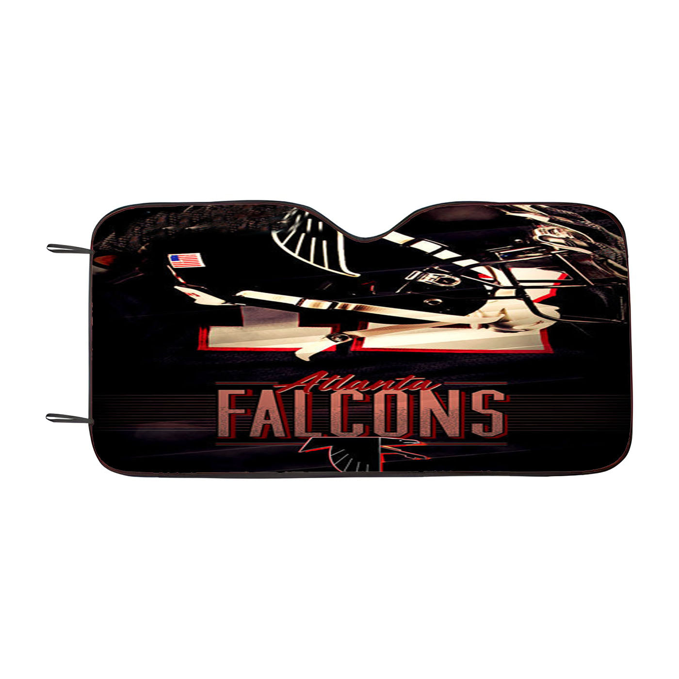 Atlanta Falcons Nfl Car Auto Sun Shade Windshield Cover