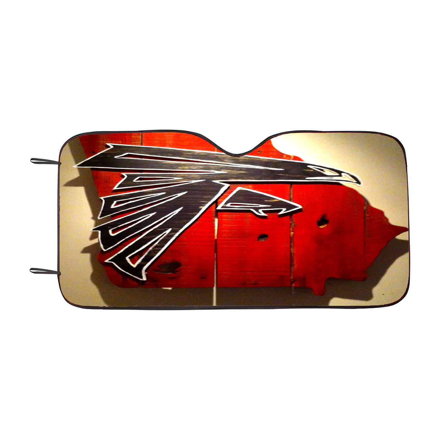 Atlanta Falcons Wall Art 3D Car Auto Sun Shade Windshield Cover