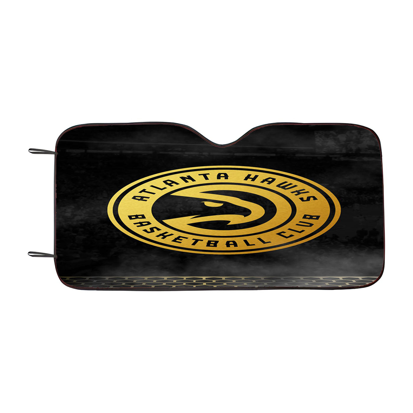 Atlanta Hawks Basketball Club Gold Logo Car Auto Sun Shade Windshield Cover