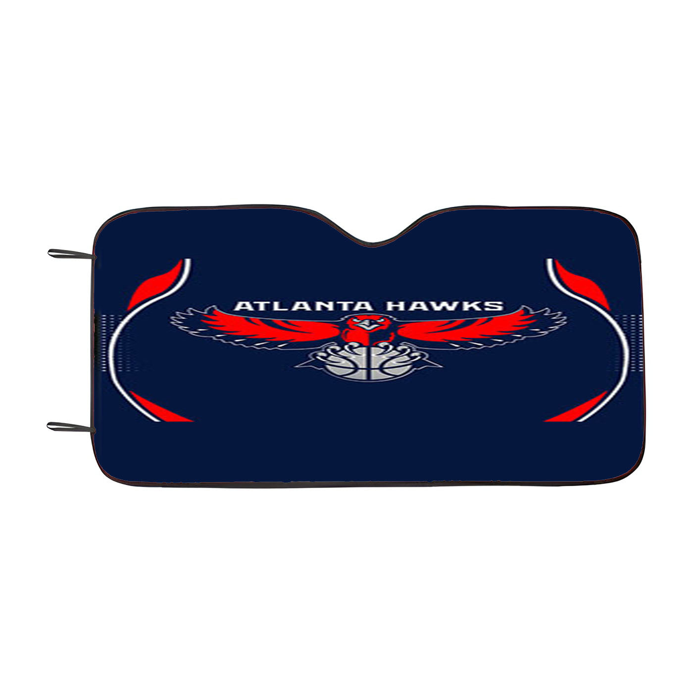 Atlanta Hawks Blue Car Auto Sun Shade Windshield Cover