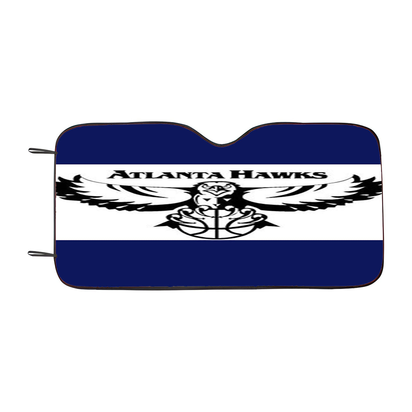 Atlanta Hawks Blue White Car Auto Sun Shade Windshield Cover