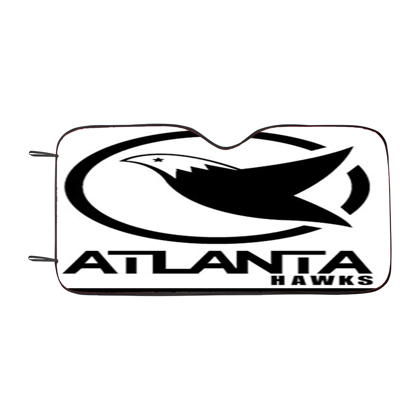 Atlanta Hawks Number One Car Auto Sun Shade Windshield Cover