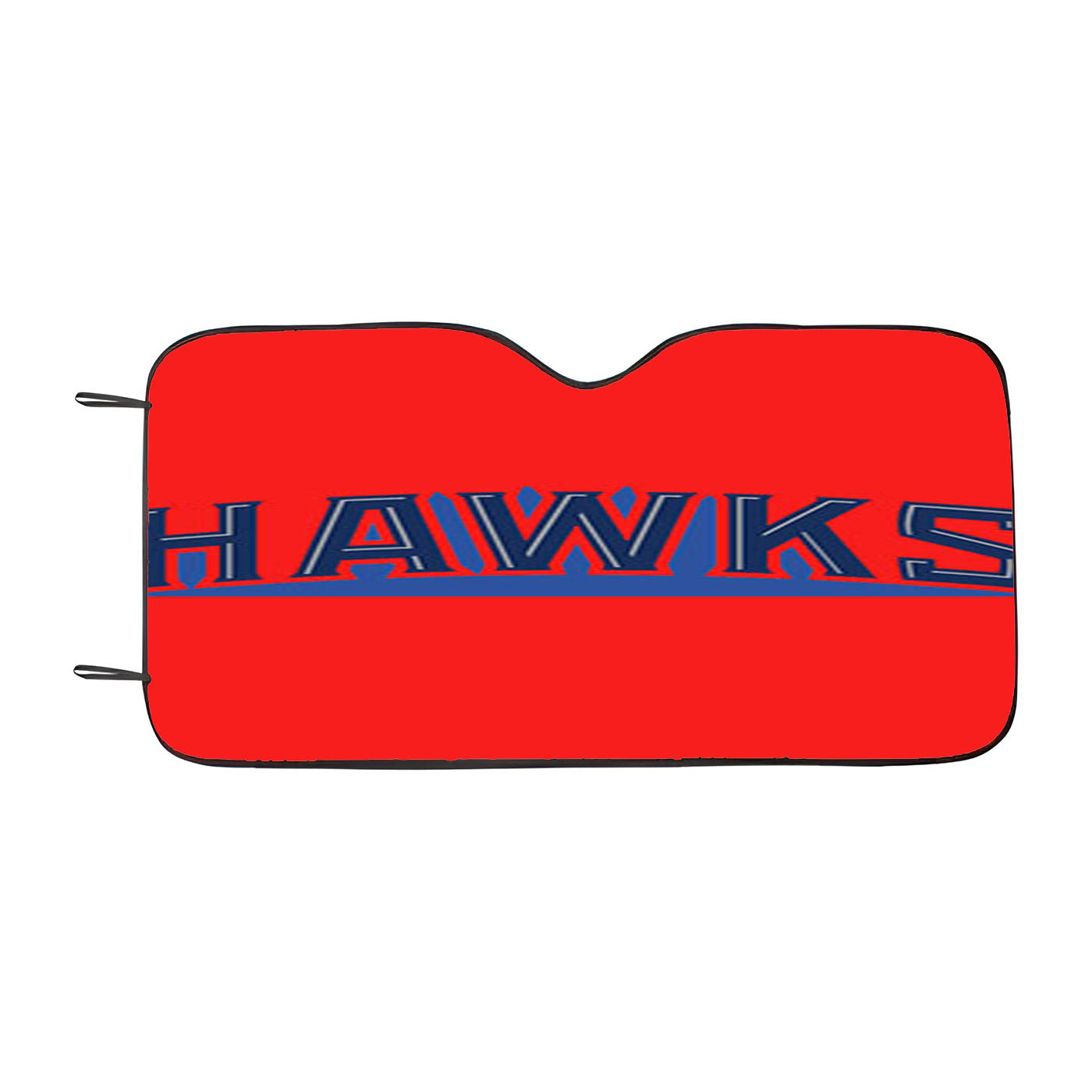 Atlanta Hawks Red Blue Car Auto Sun Shade Windshield Cover