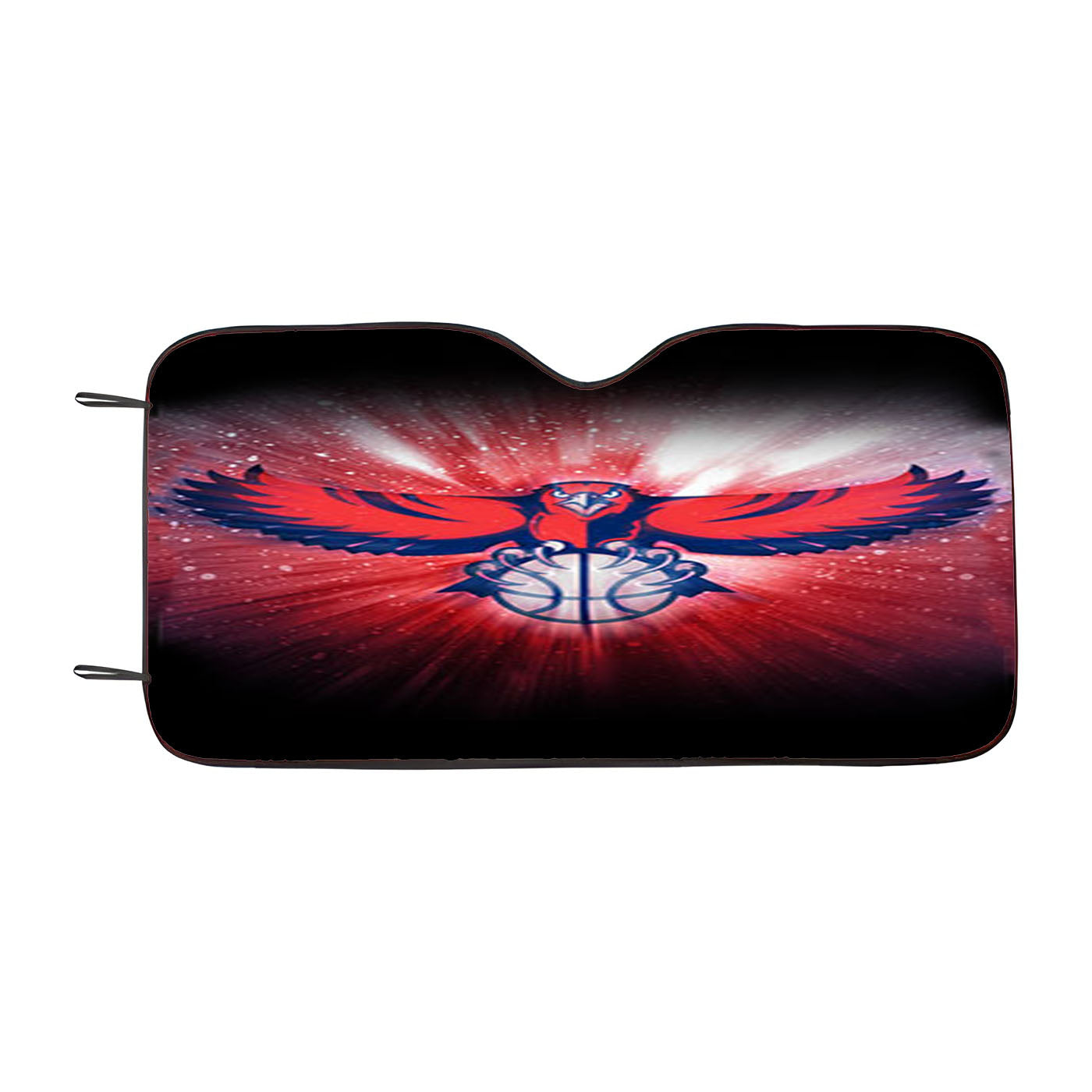 Atlanta Hawks Red Cool Car Auto Sun Shade Windshield Cover