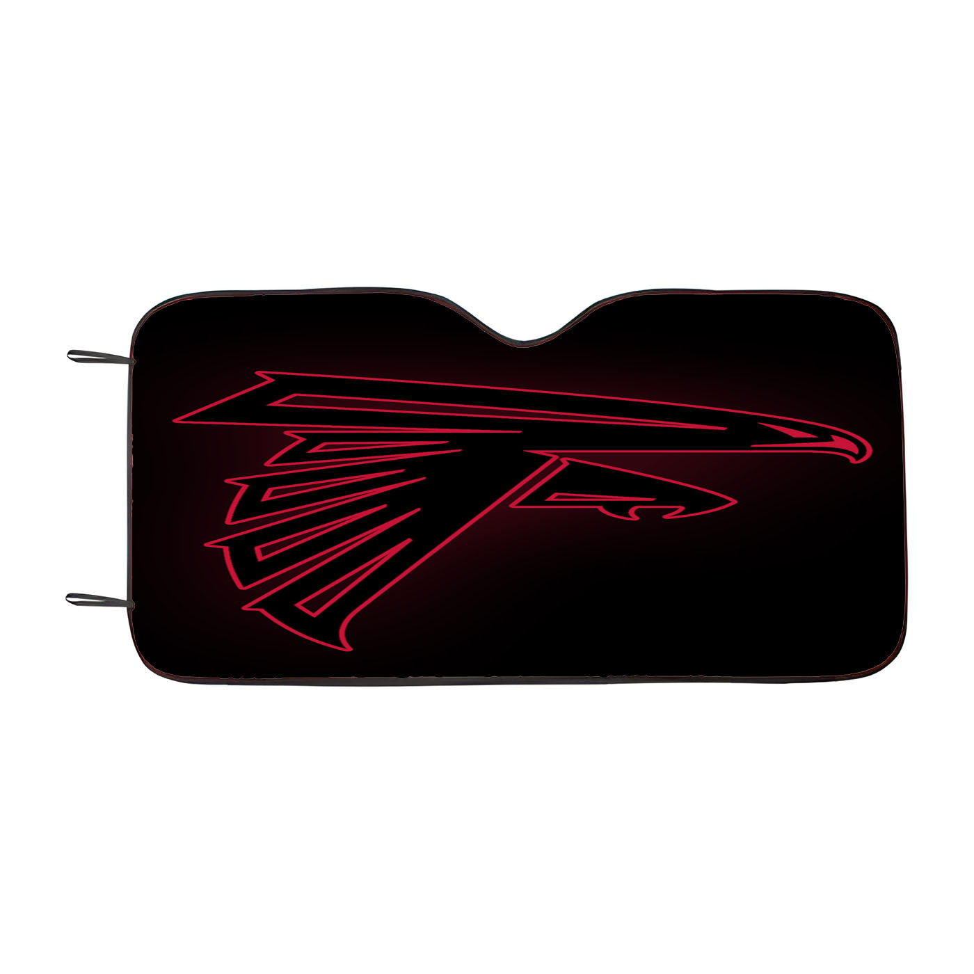 Atlanta Super Bowl Li Black And Red Car Auto Sun Shade Windshield Cover