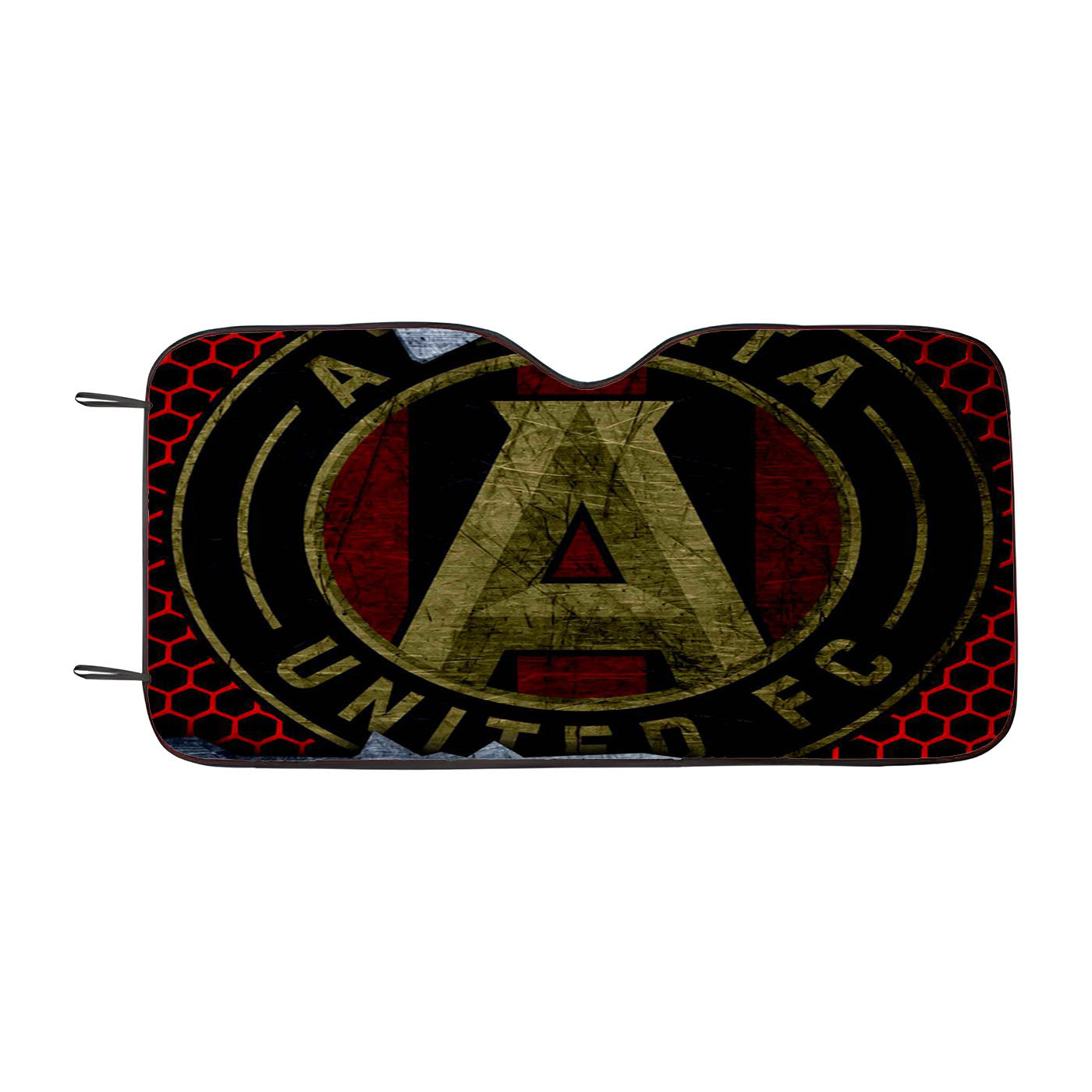 Atlanta United Fc Soccer Logo Car Auto Sun Shade Windshield Cover