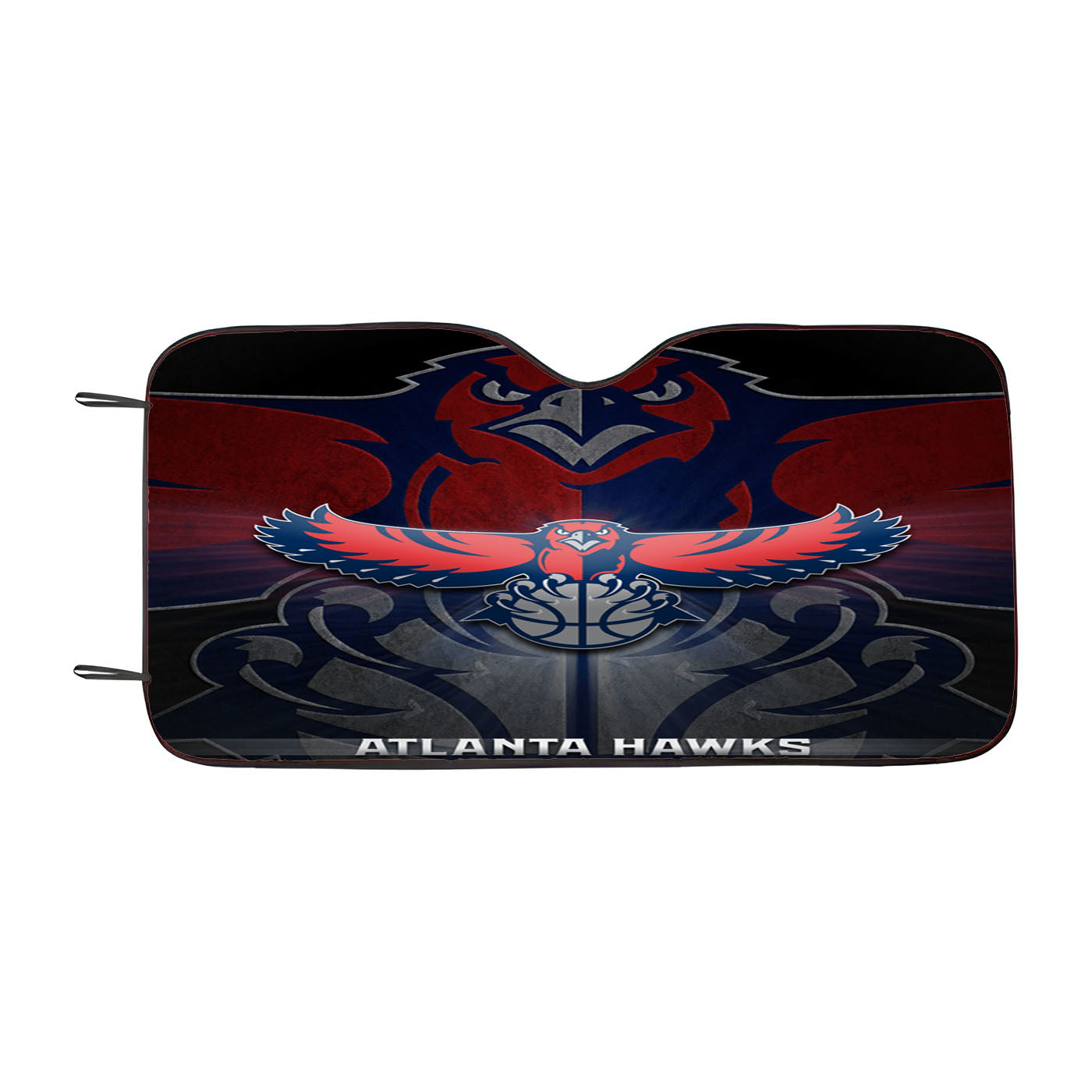 Awesome Atlanta Hawks Nba Logo Car Auto Sun Shade Windshield Cover