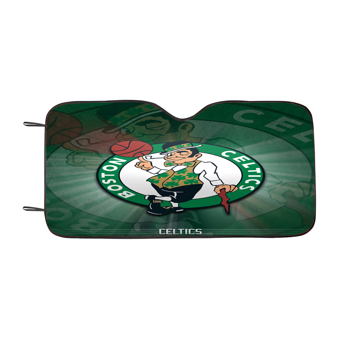 Awesome Boston Celtics Logo Wallpaper Car Auto Sun Shade Windshield Cover