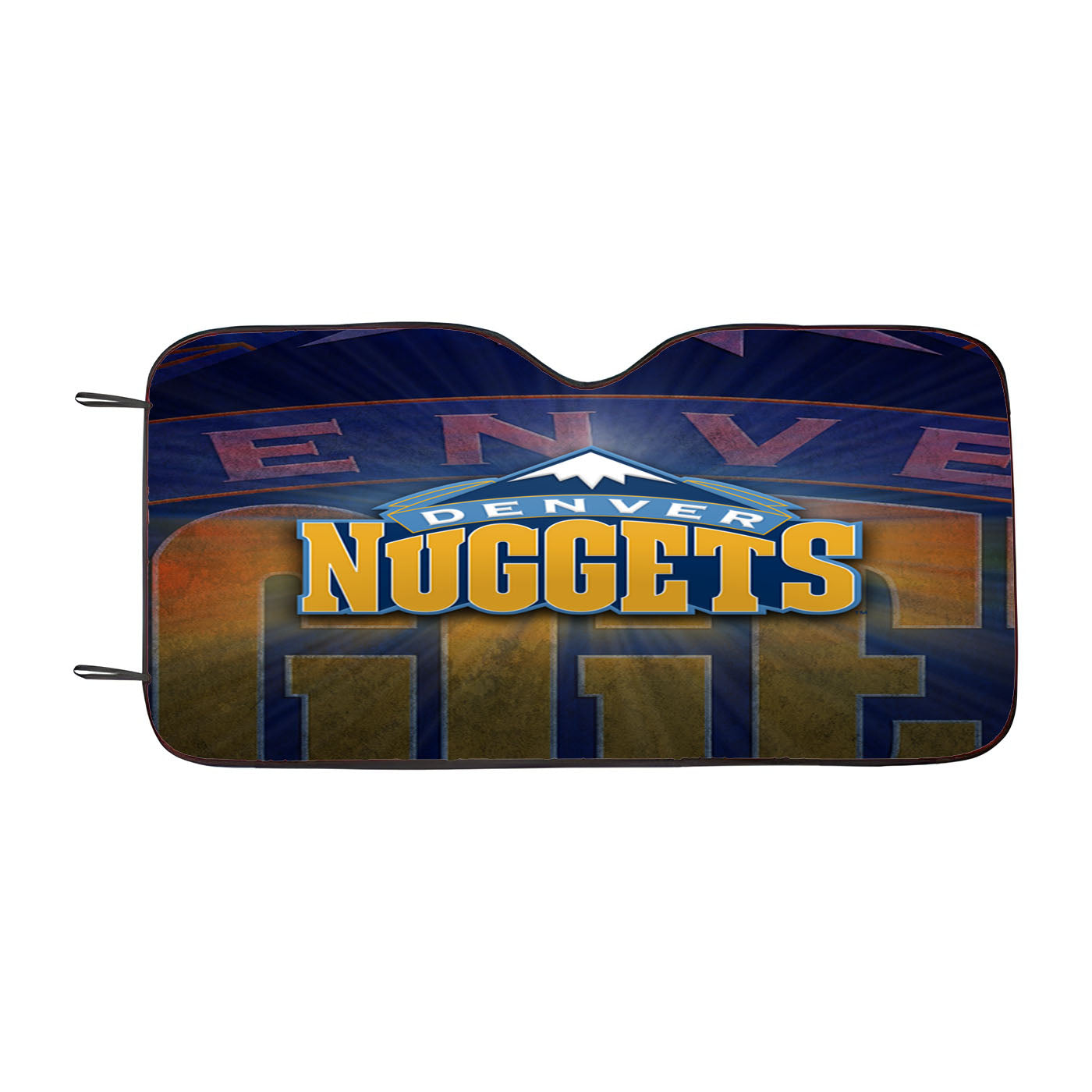 Awesome Denver Nuggets Basketball Team Logo Car Auto Sun Shade Windshield Cover
