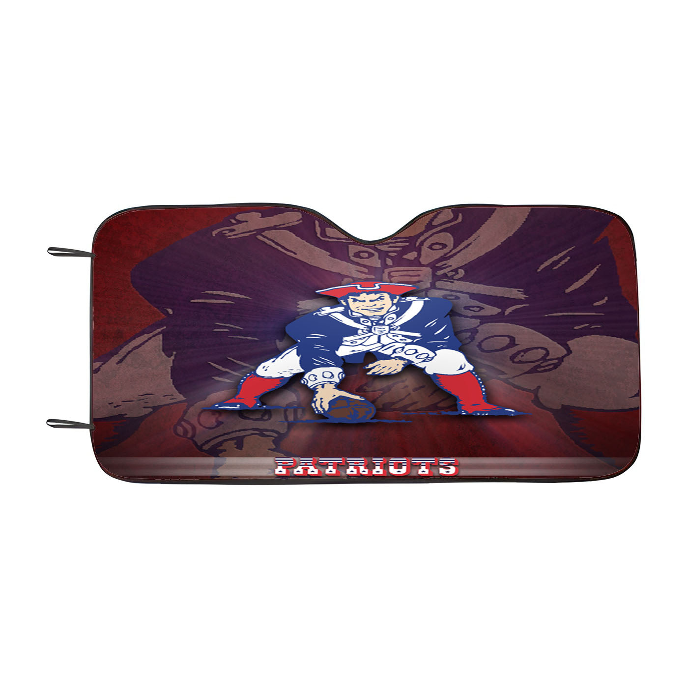 Awesome New England Patriots Logo Car Auto Sun Shade Windshield Cover