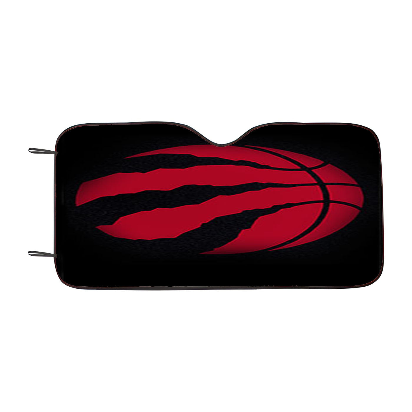Ball Color Toronto Raptors Car Auto Sun Shade Windshield Cover
