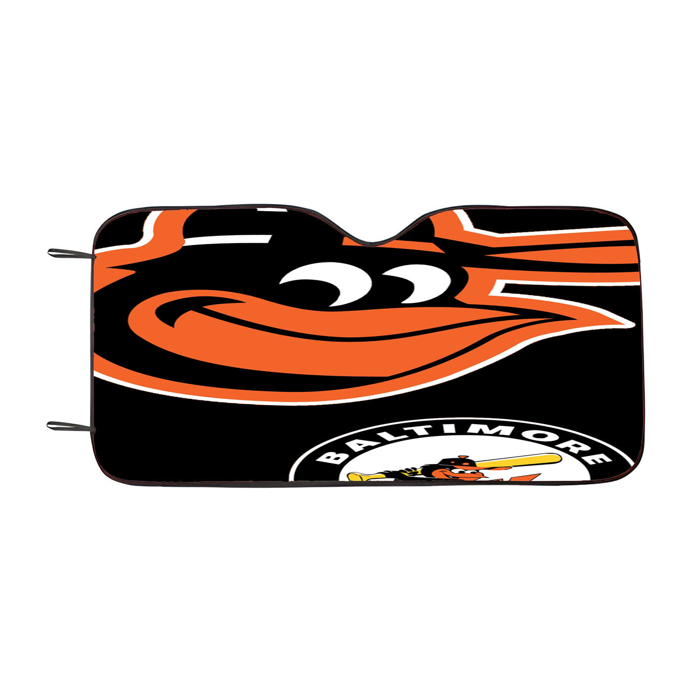 Baltimore Orioles Home Jersey Car Auto Sun Shade Windshield Cover
