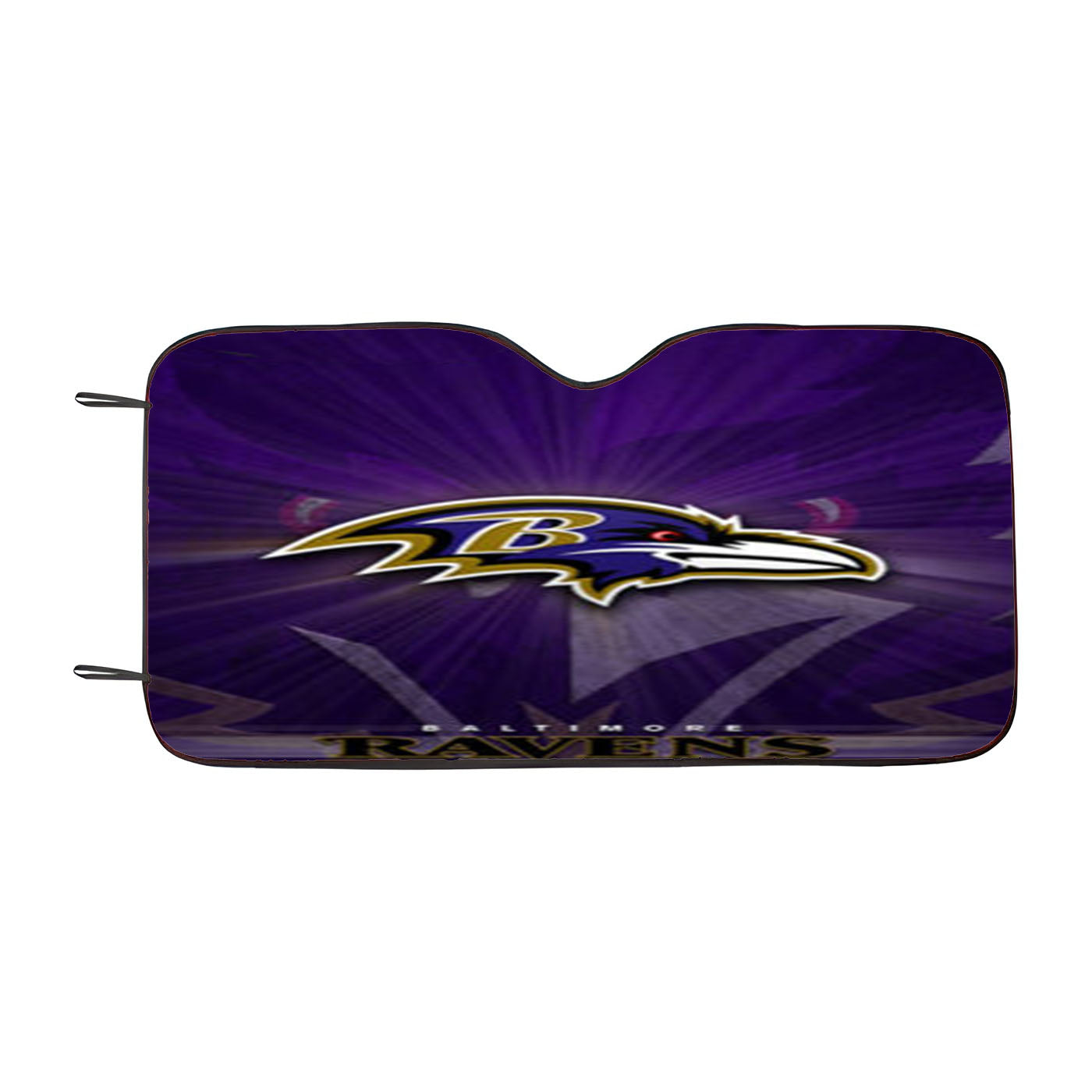 Baltimore Ravens Car Auto Sun Shade Windshield Cover