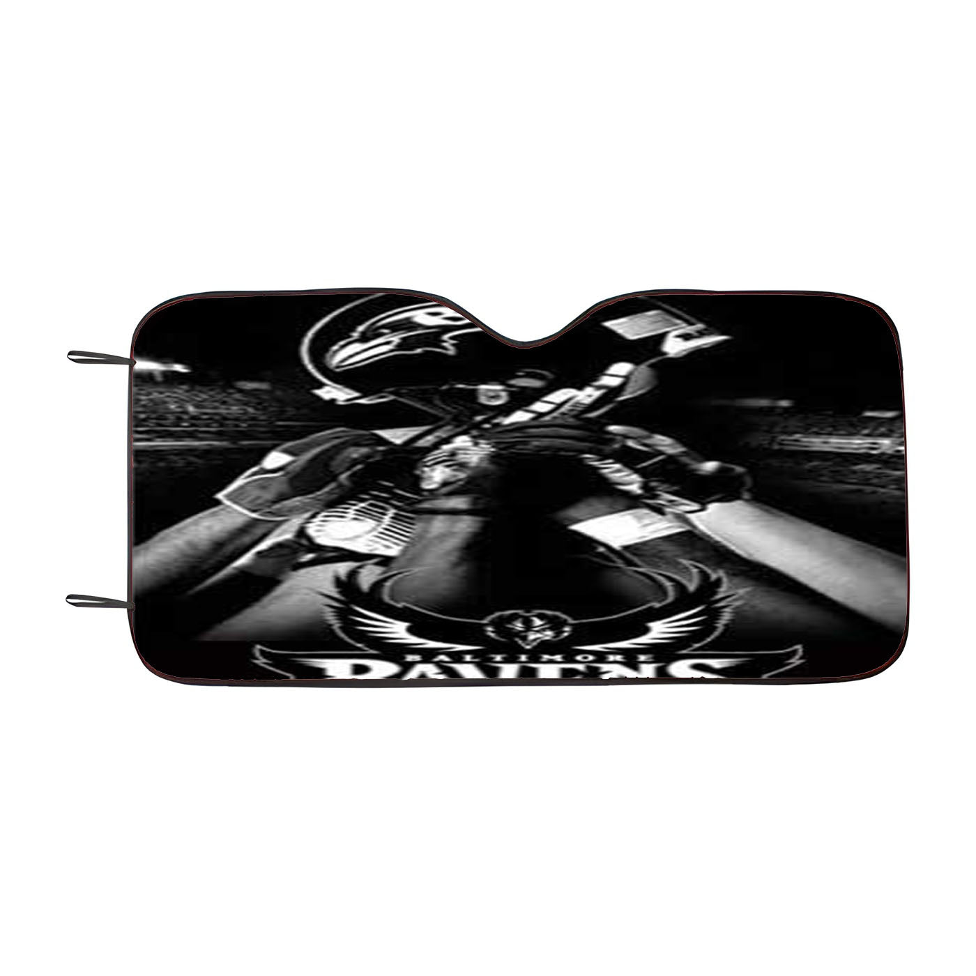 Baltimore Ravens Bw Car Auto Sun Shade Windshield Cover