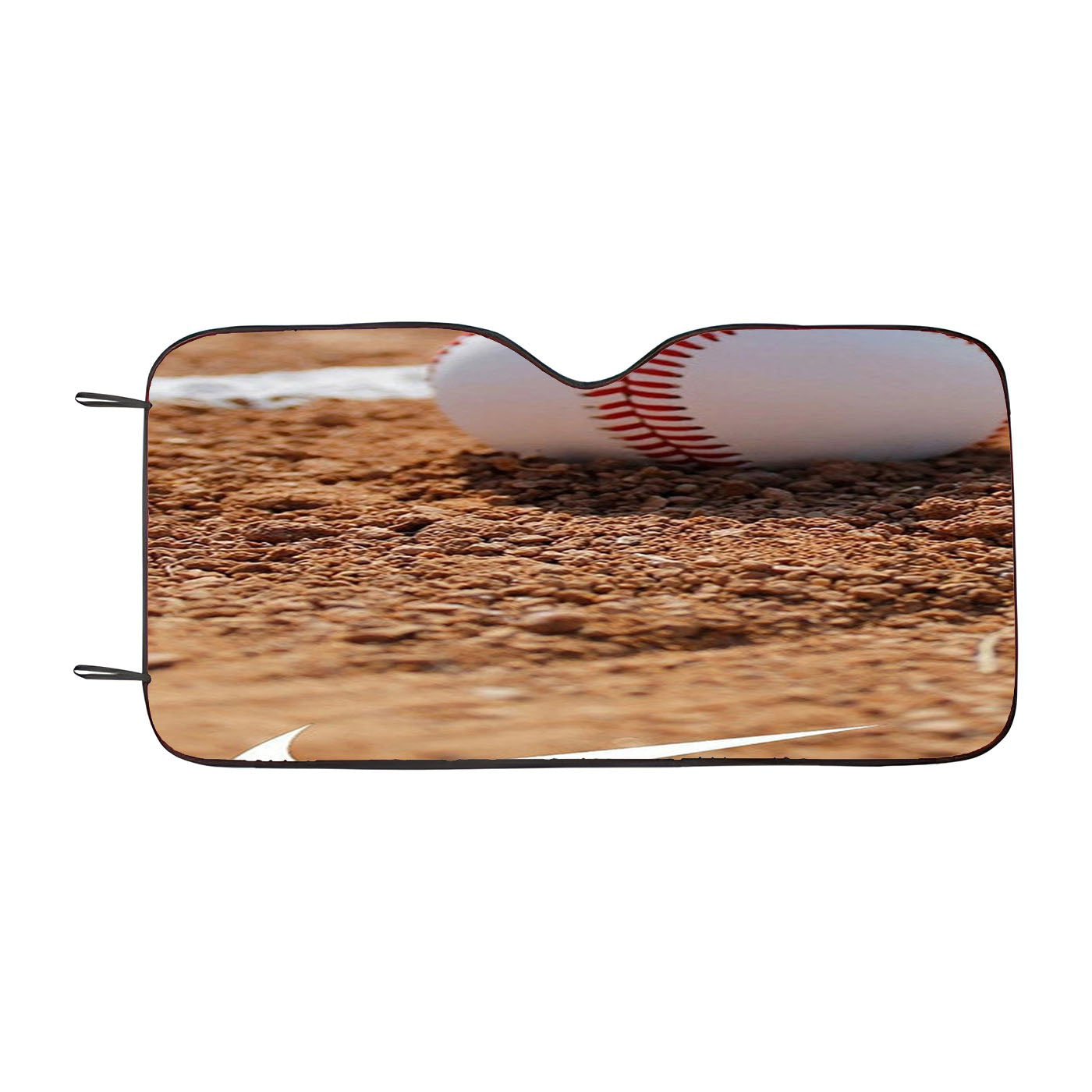 Baseball Field Nike Car Auto Sun Shade Windshield Cover