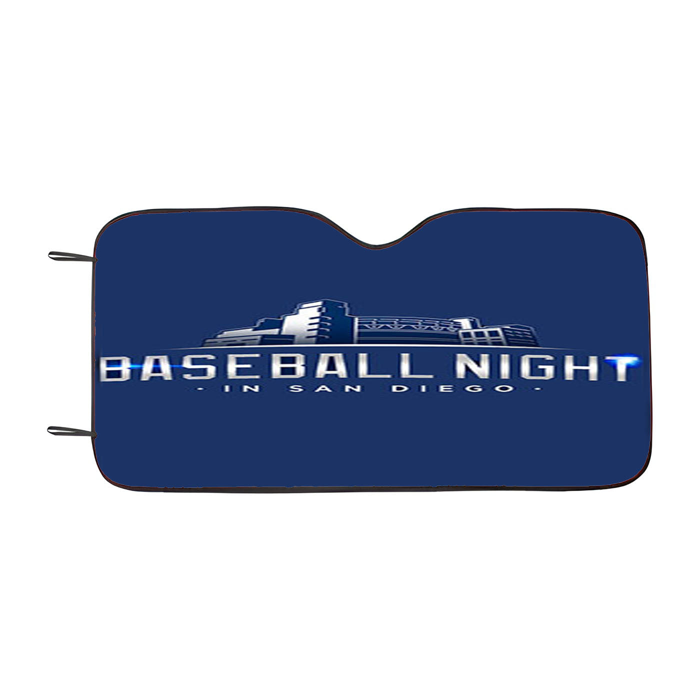 Baseball Night In San Diego Car Auto Sun Shade Windshield Cover