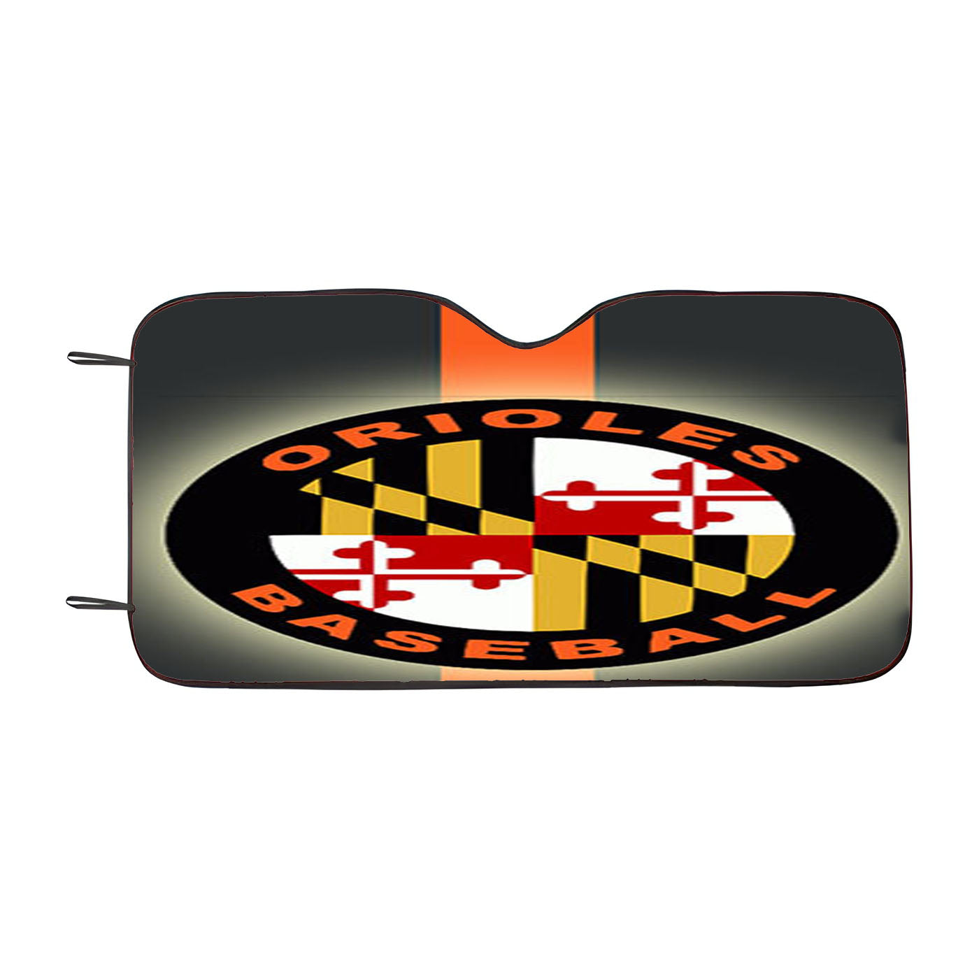 Baseball Orioles Car Auto Sun Shade Windshield Cover