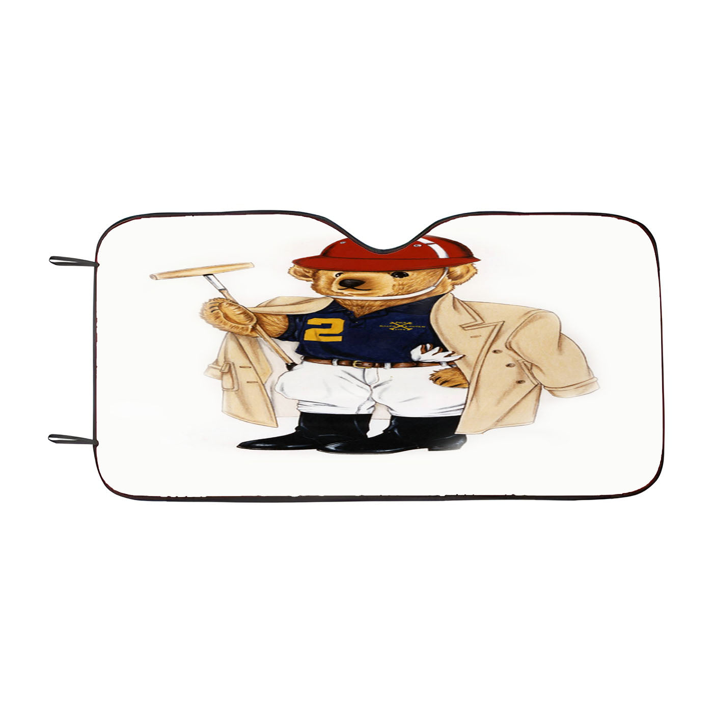 Baseball Ralp Pol Car Auto Sun Shade Windshield Cover