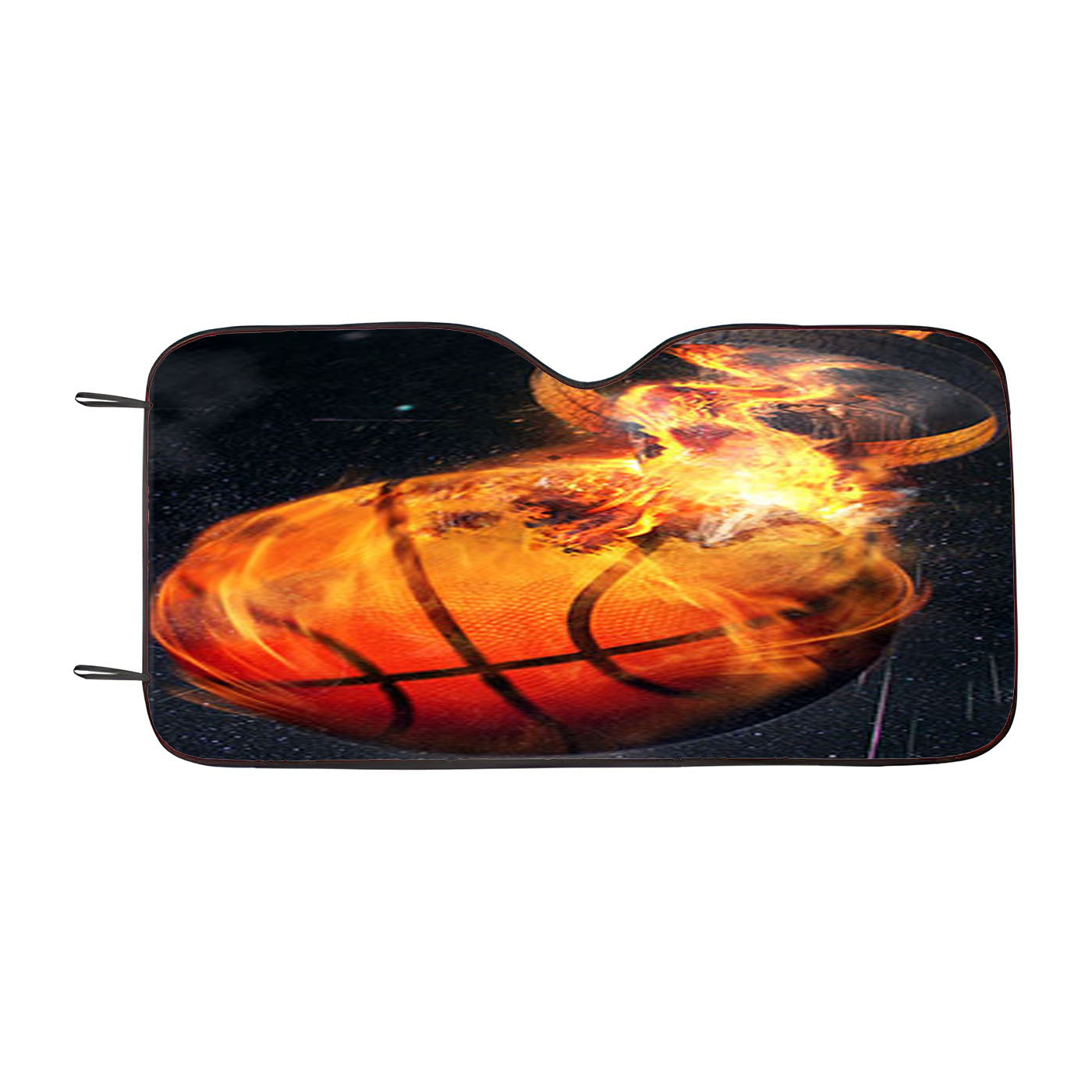 Basket Ball Car Auto Sun Shade Windshield Cover