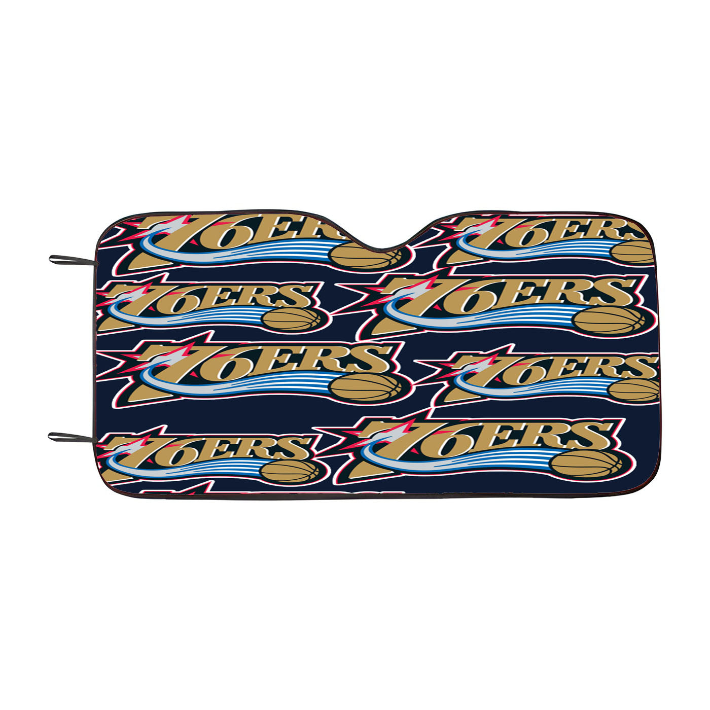 Basket Ball 76Ers Nba Car Auto Sun Shade Windshield Cover