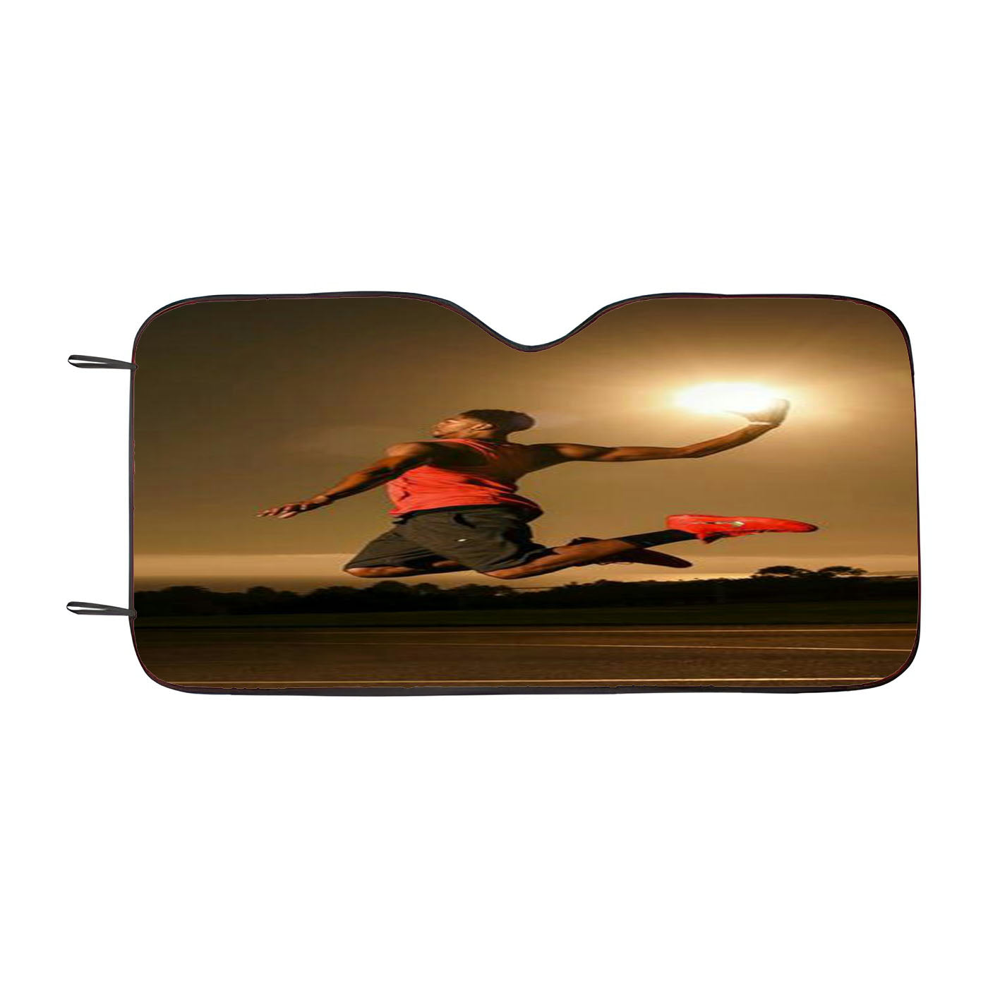 Basket Ball Style Car Auto Sun Shade Windshield Cover