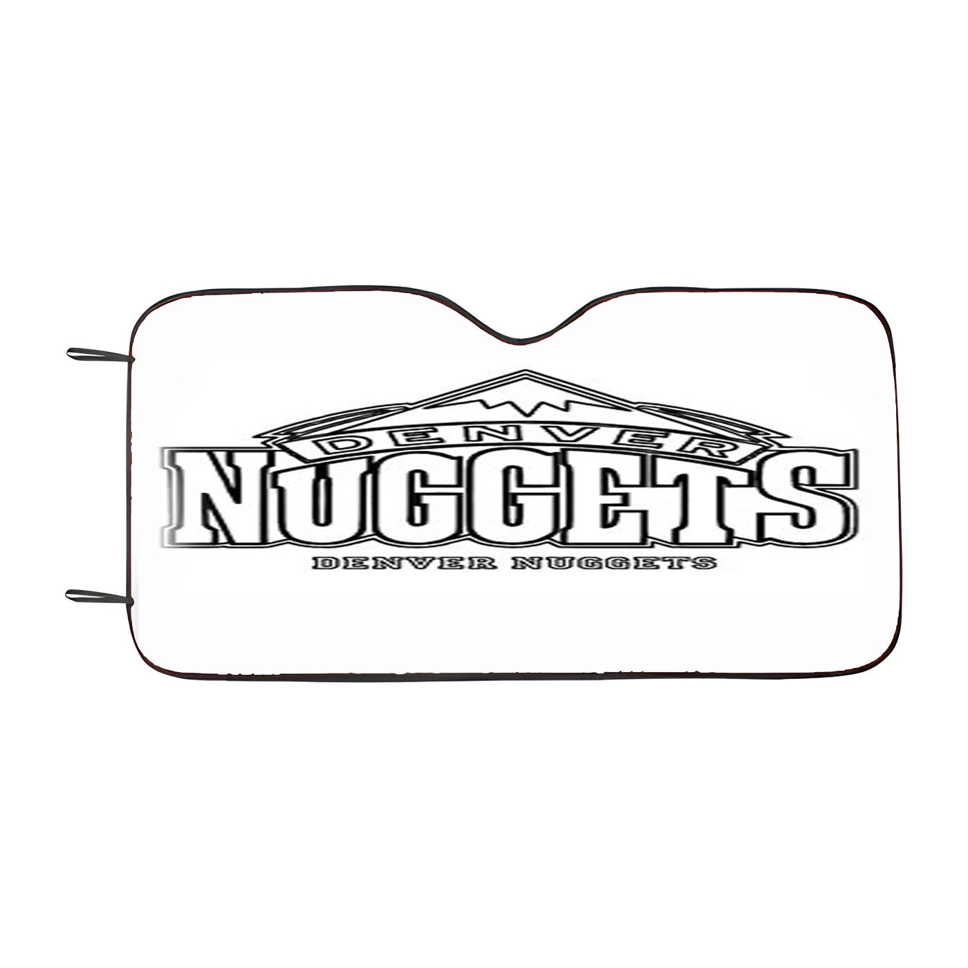 Basketball At Coloring Denver Nuggets Car Auto Sun Shade Windshield Cover