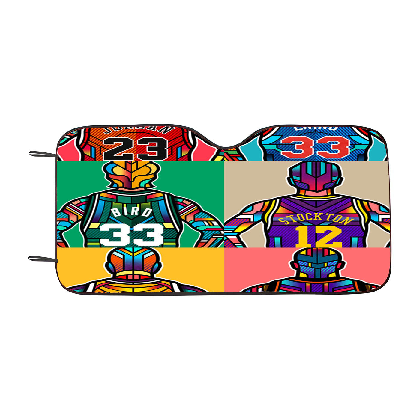 Basketball Stars Car Auto Sun Shade Windshield Cover