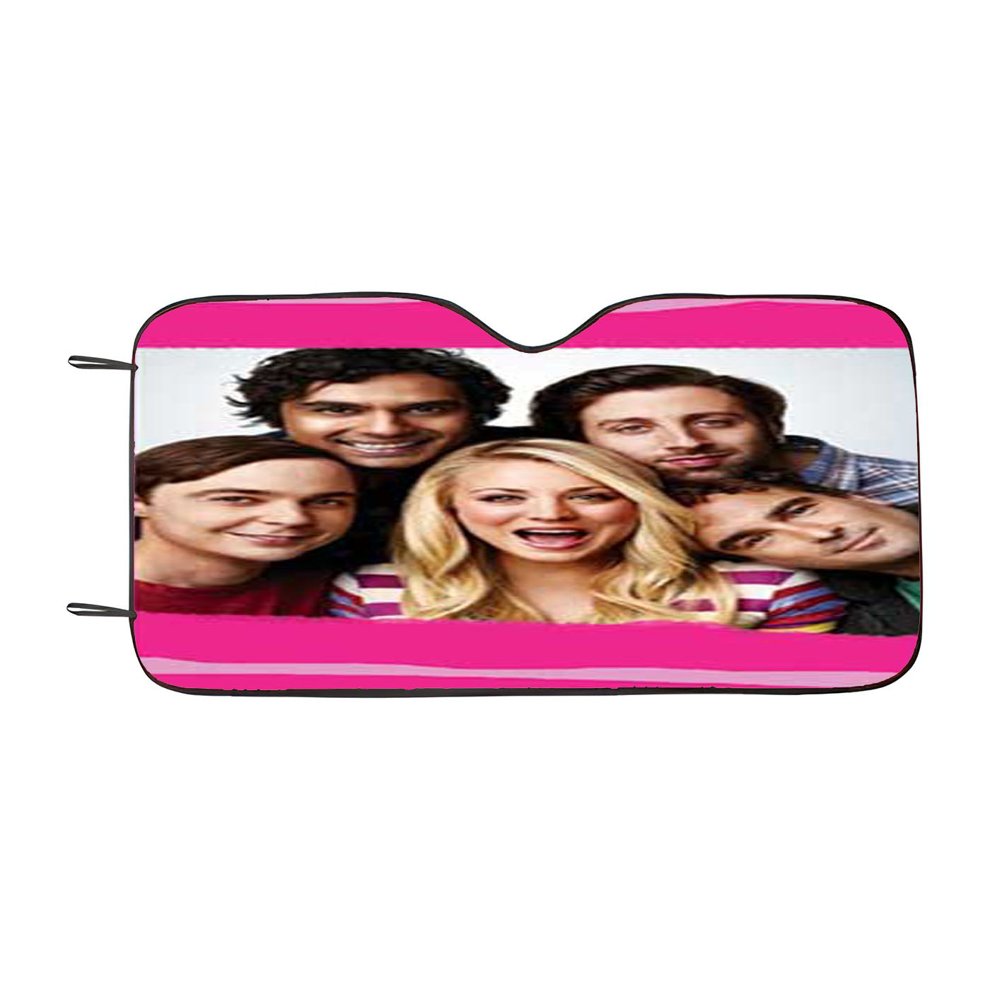 Big Bang Theory Huddle Car Auto Sun Shade Windshield Cover