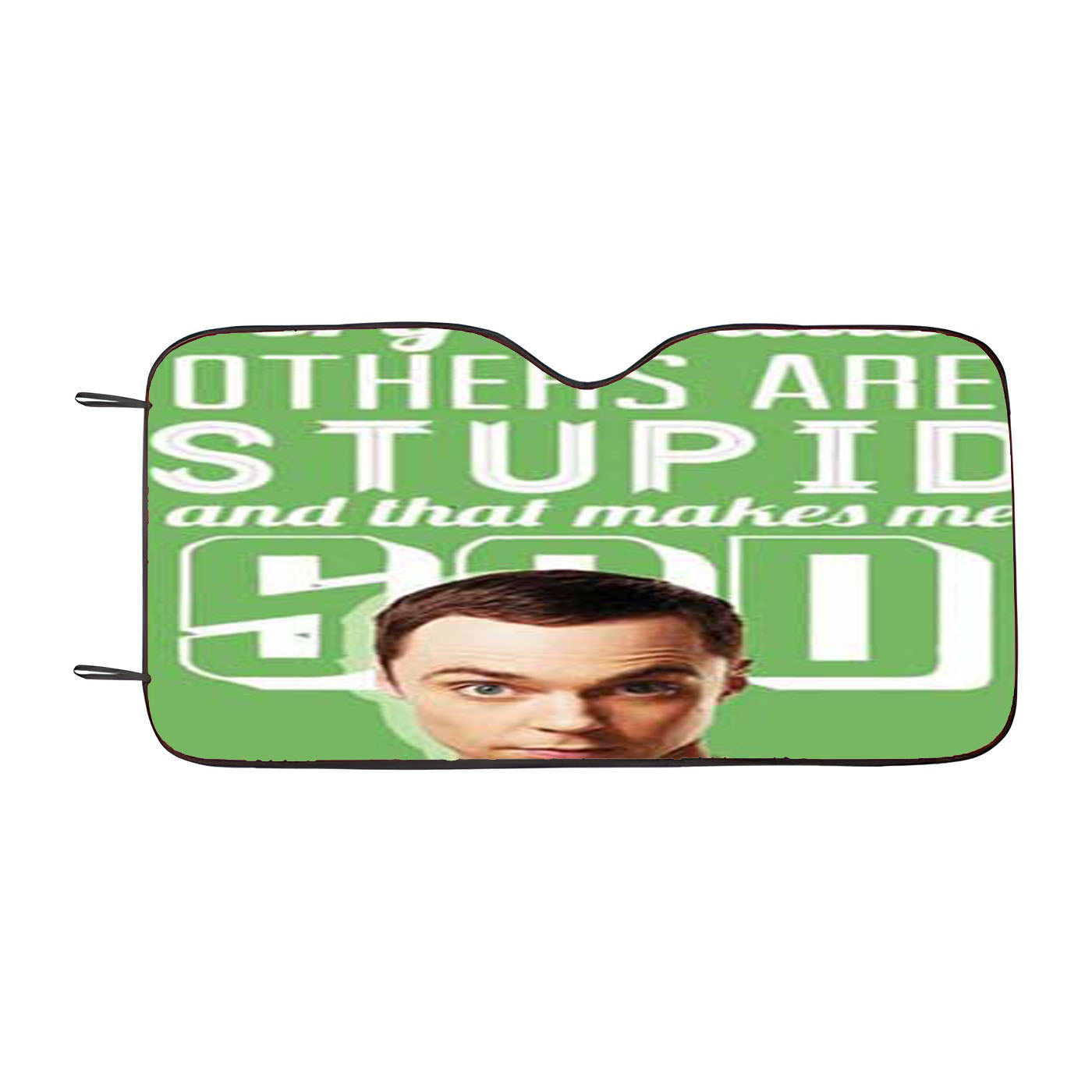 Big Bang Theory I Cry Car Auto Sun Shade Windshield Cover