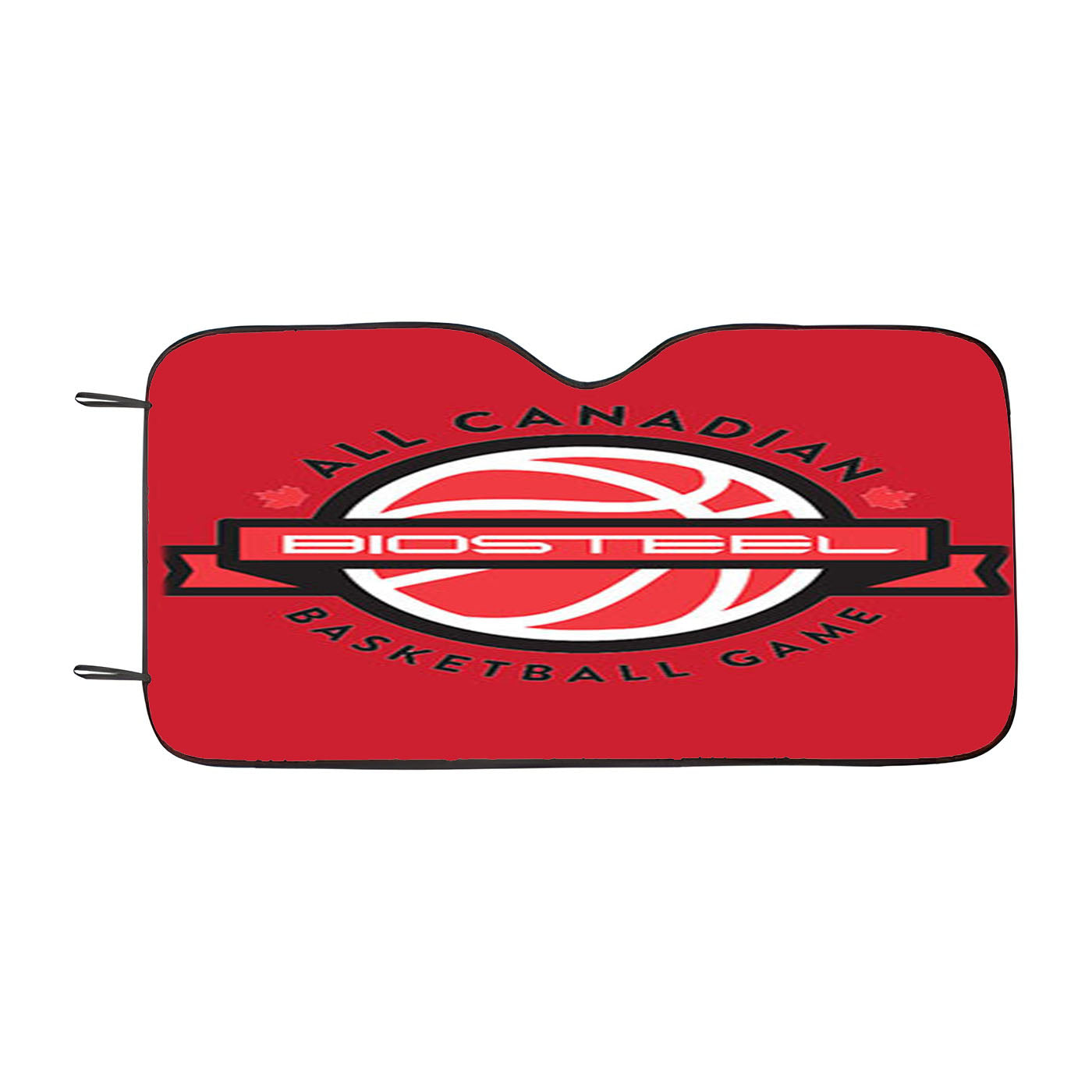 Biosteel Red Car Auto Sun Shade Windshield Cover