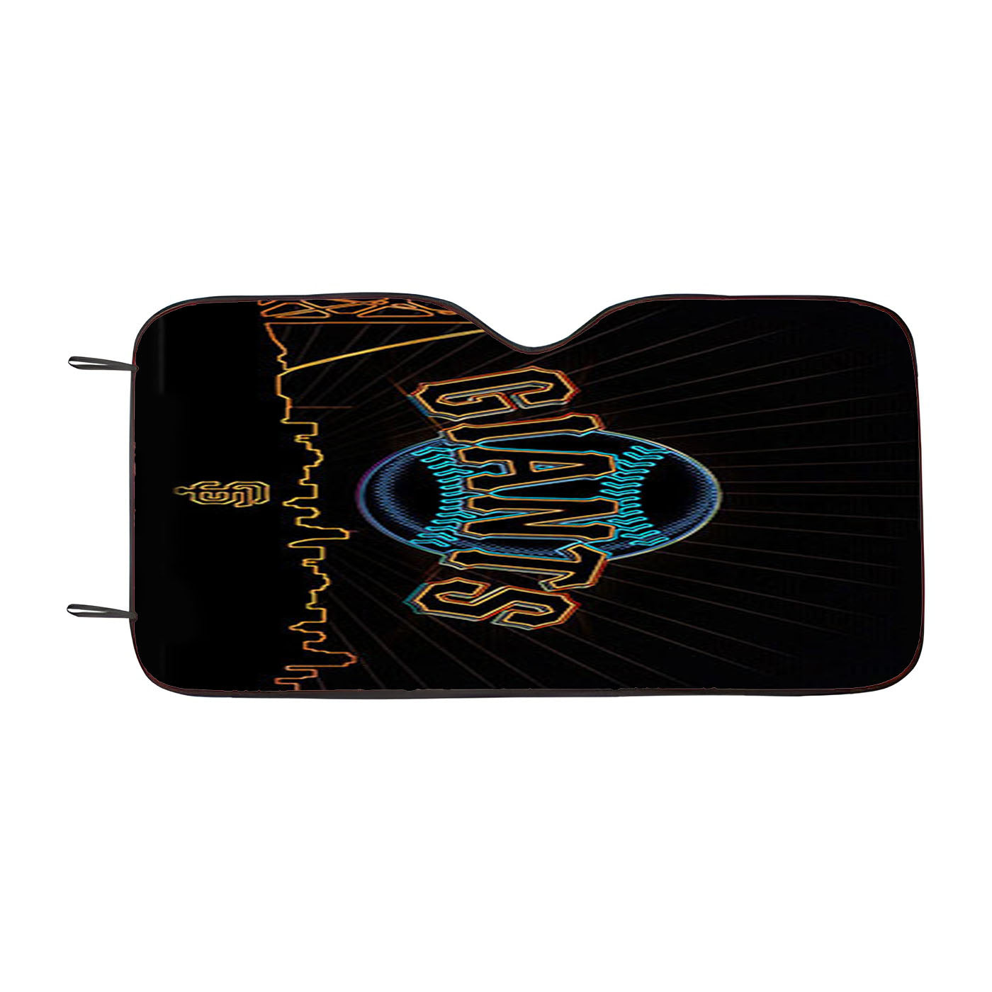 Black Giants Car Auto Sun Shade Windshield Cover