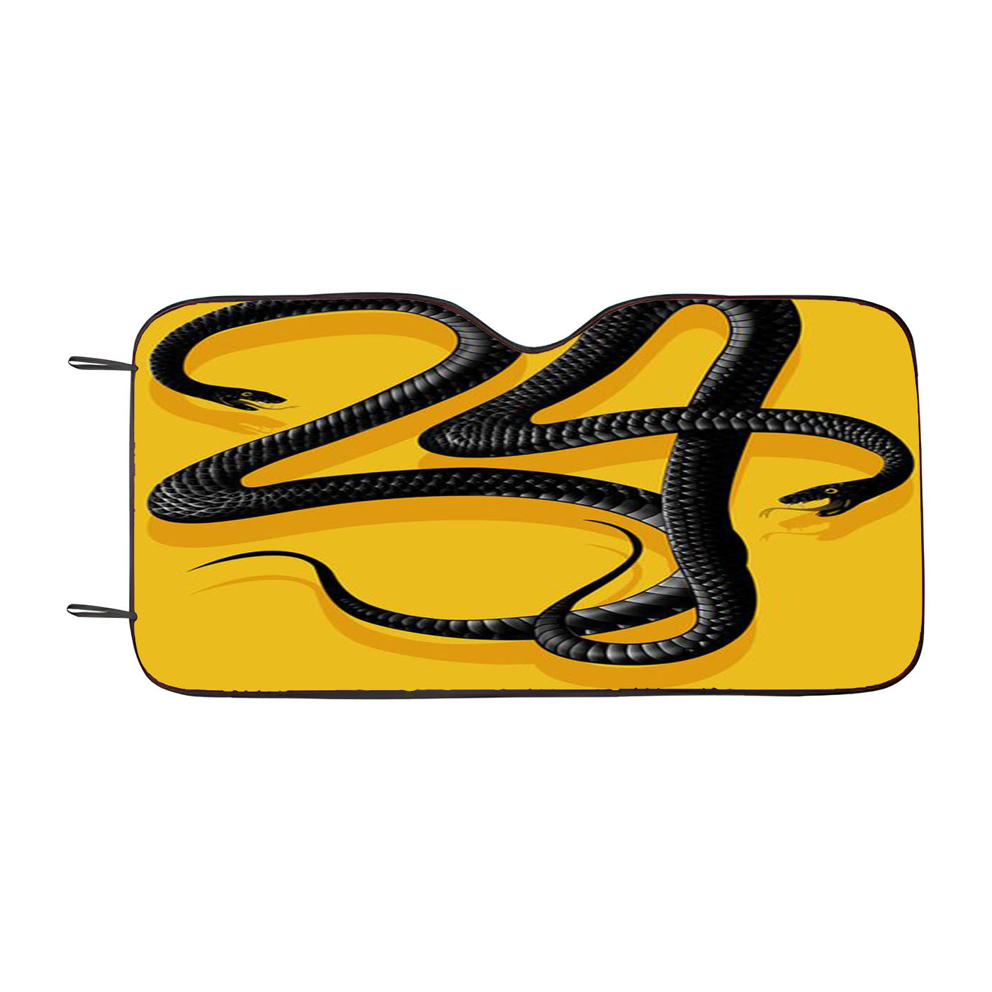 Black Mamba Kobe Bryant Logo Snake Car Auto Sun Shade Windshield Cover