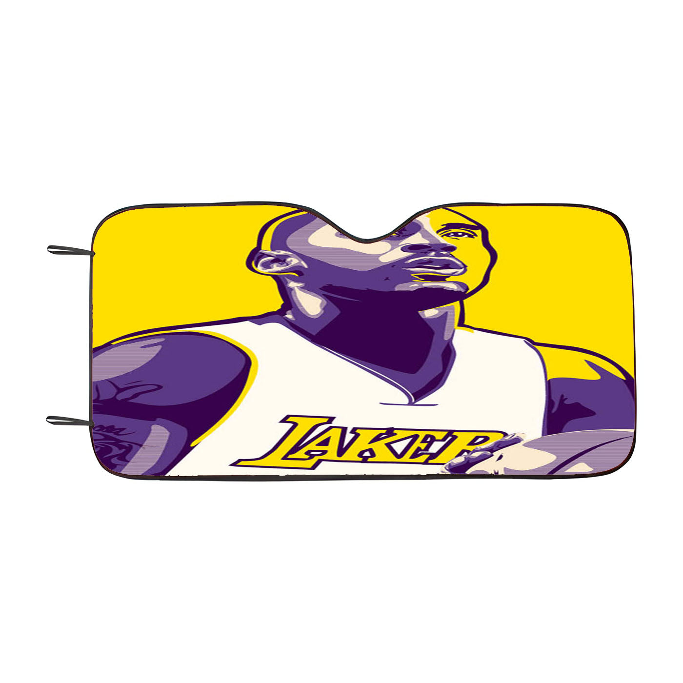 Black Mamba Lakers Kobe Bryant Nba Car Auto Sun Shade Windshield Cover
