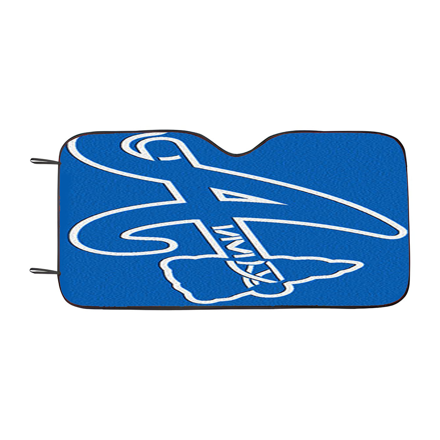 Blue Braves Atlantis Car Auto Sun Shade Windshield Cover