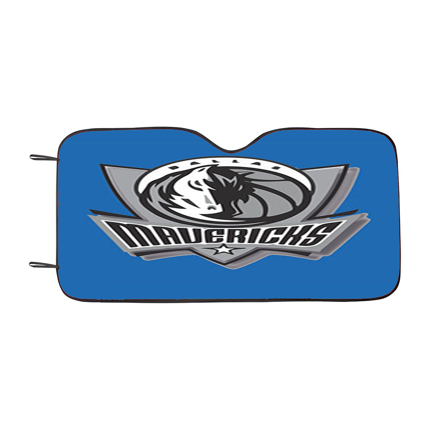 Blue Dallas Mavericks Car Auto Sun Shade Windshield Cover