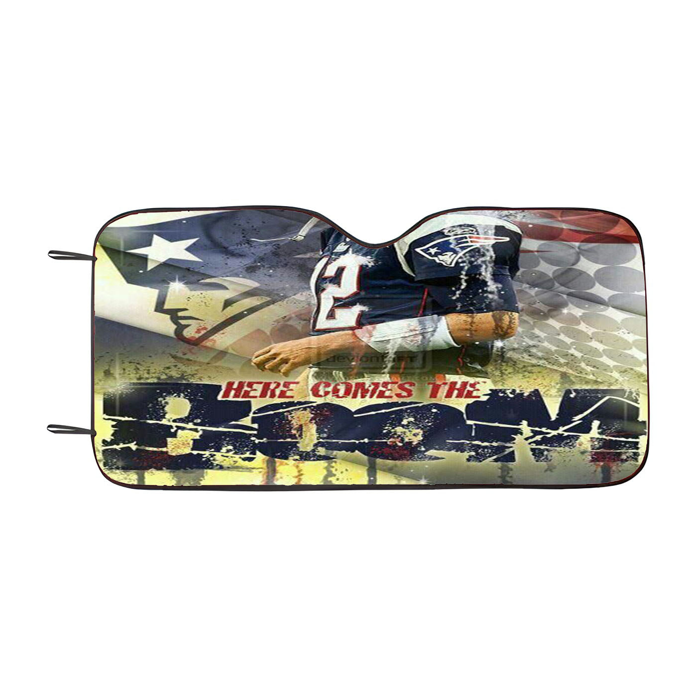 Boom Nfl Car Auto Sun Shade Windshield Cover