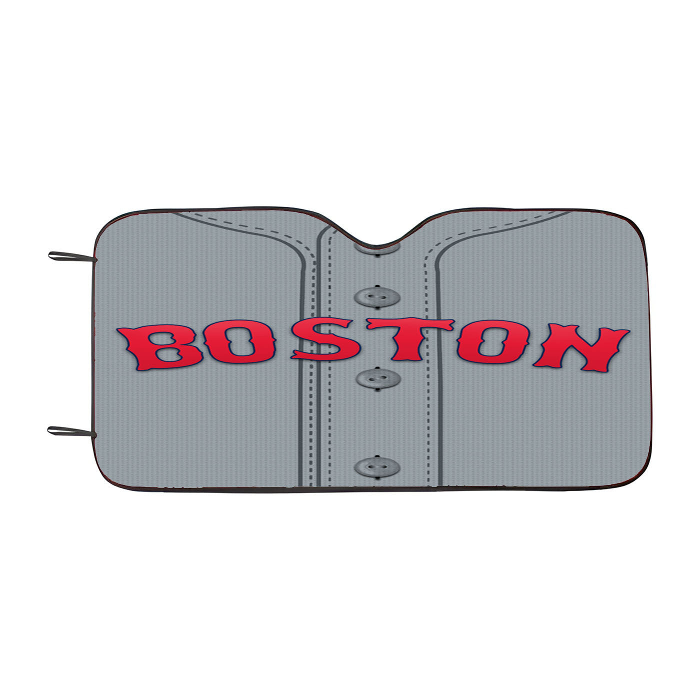 Boston Baseball Uniform Car Auto Sun Shade Windshield Cover
