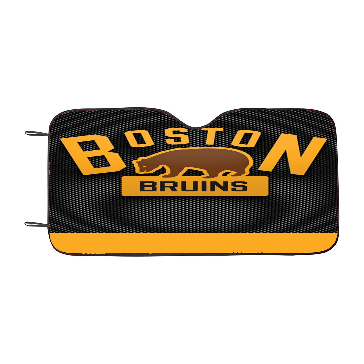 Boston Bruins Bear Car Auto Sun Shade Windshield Cover