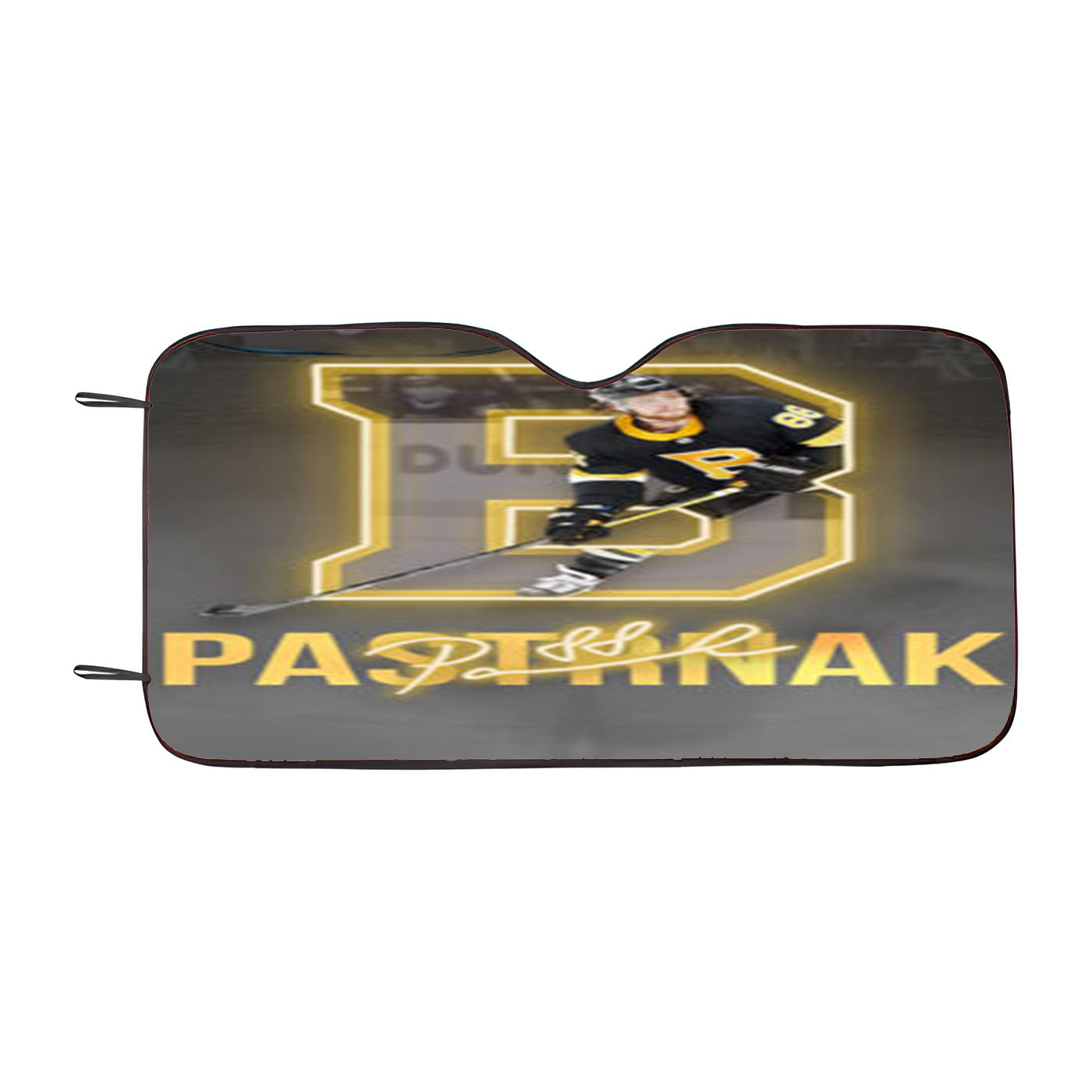 Boston Bruins David Pastrnak Car Auto Sun Shade Windshield Cover