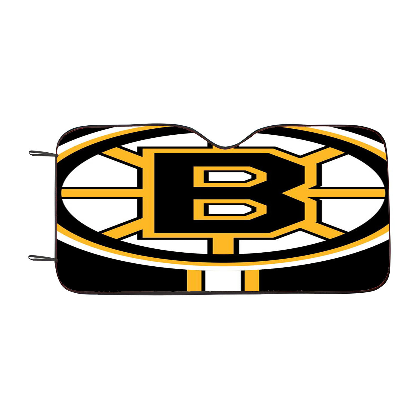 Boston Bruins Logo Car Auto Sun Shade Windshield Cover