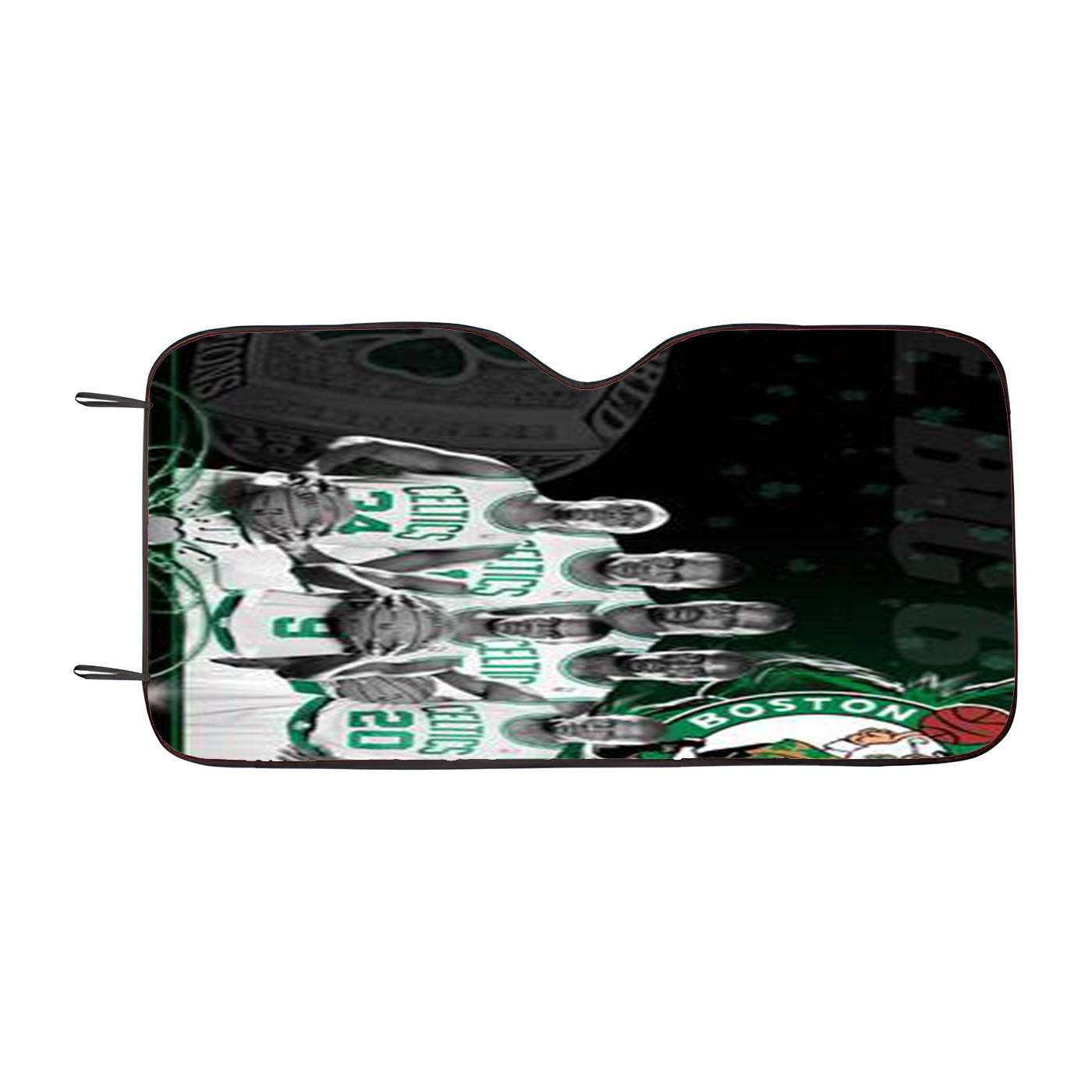 Boston Celtics Basketball Car Auto Sun Shade Windshield Cover