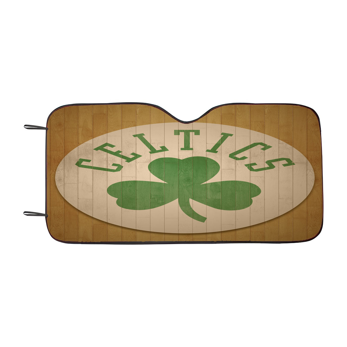 Boston Celtics Logo Hardwood Car Auto Sun Shade Windshield Cover