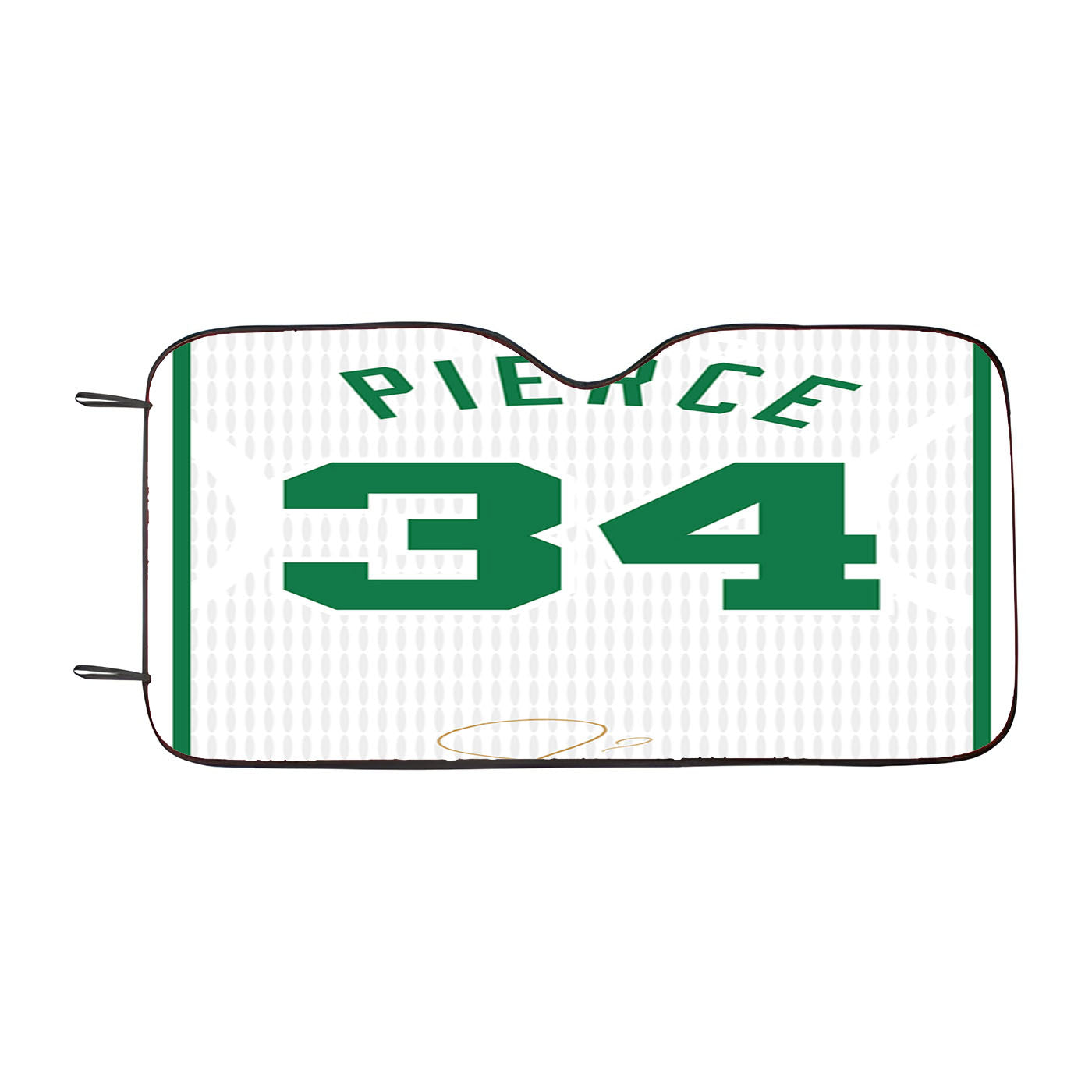 Boston Celtics Pierce Car Auto Sun Shade Windshield Cover