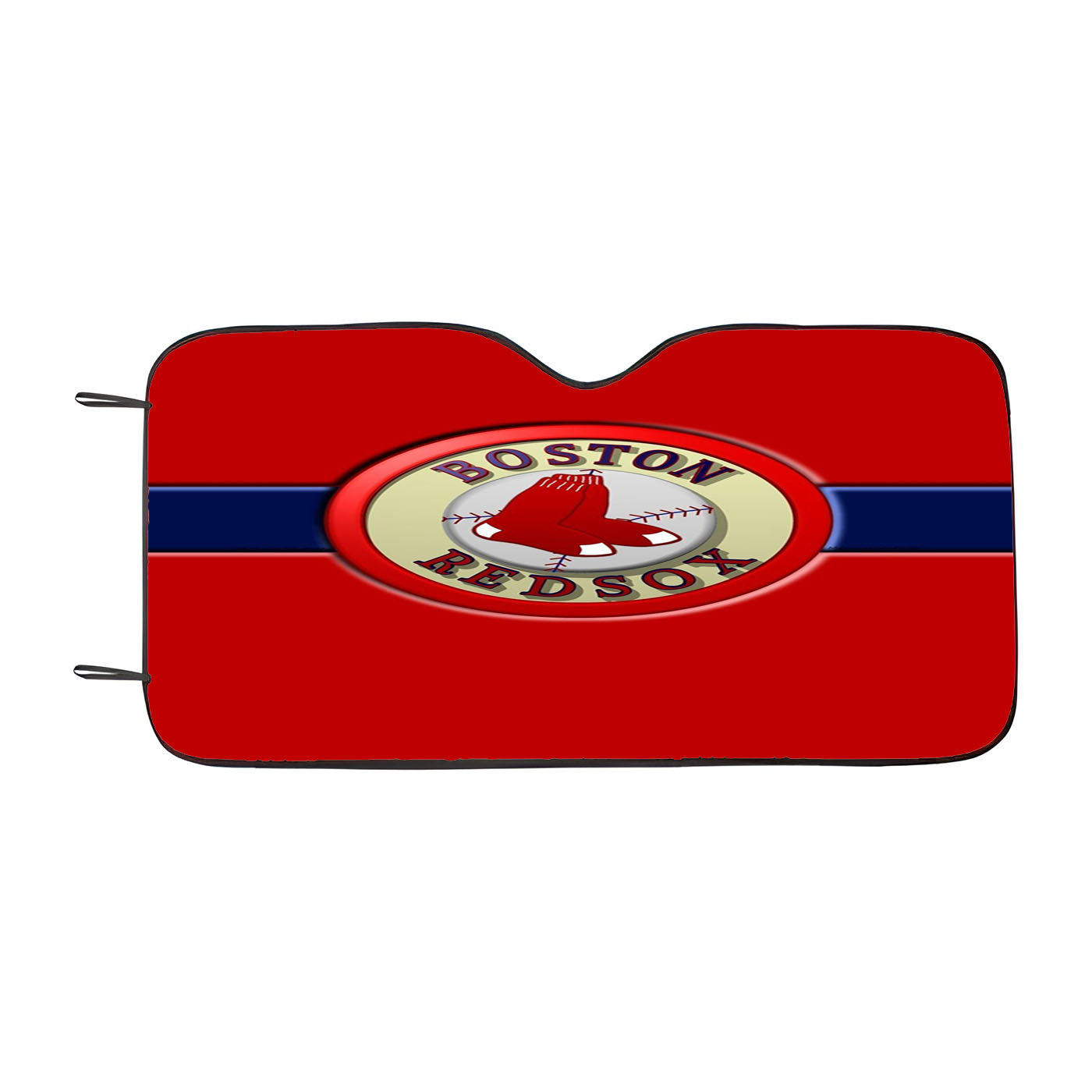 Boston Red Sox Logo Car Auto Sun Shade Windshield Cover